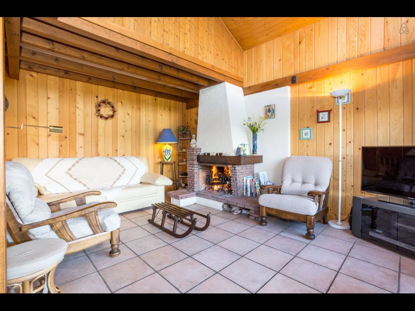 Chalet de luxe vue panoramique sur le Mont Blanc