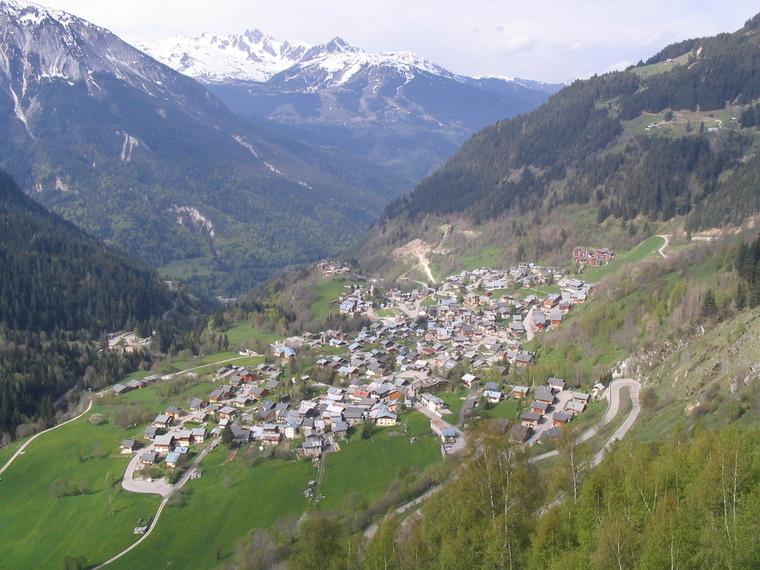 Le village en été