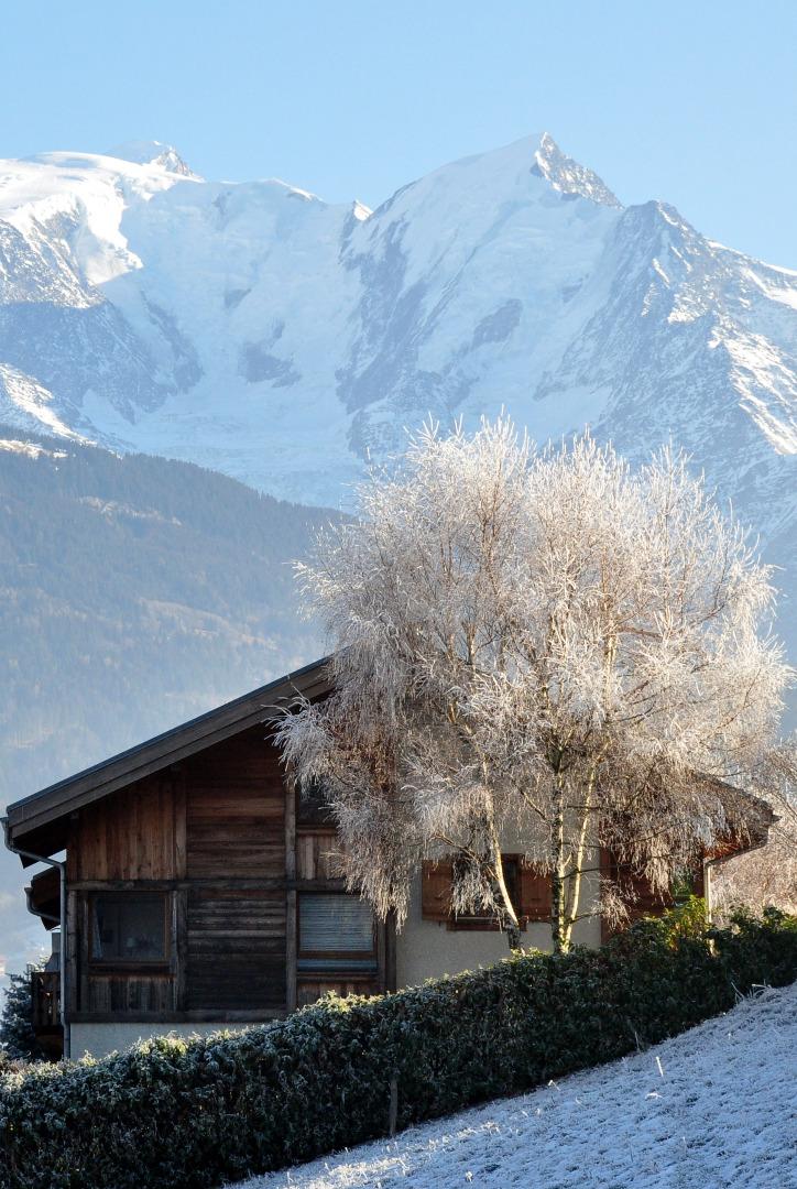 Chalet du Mont-Blanc 4****4ch-3sdb et Sauna panoramique