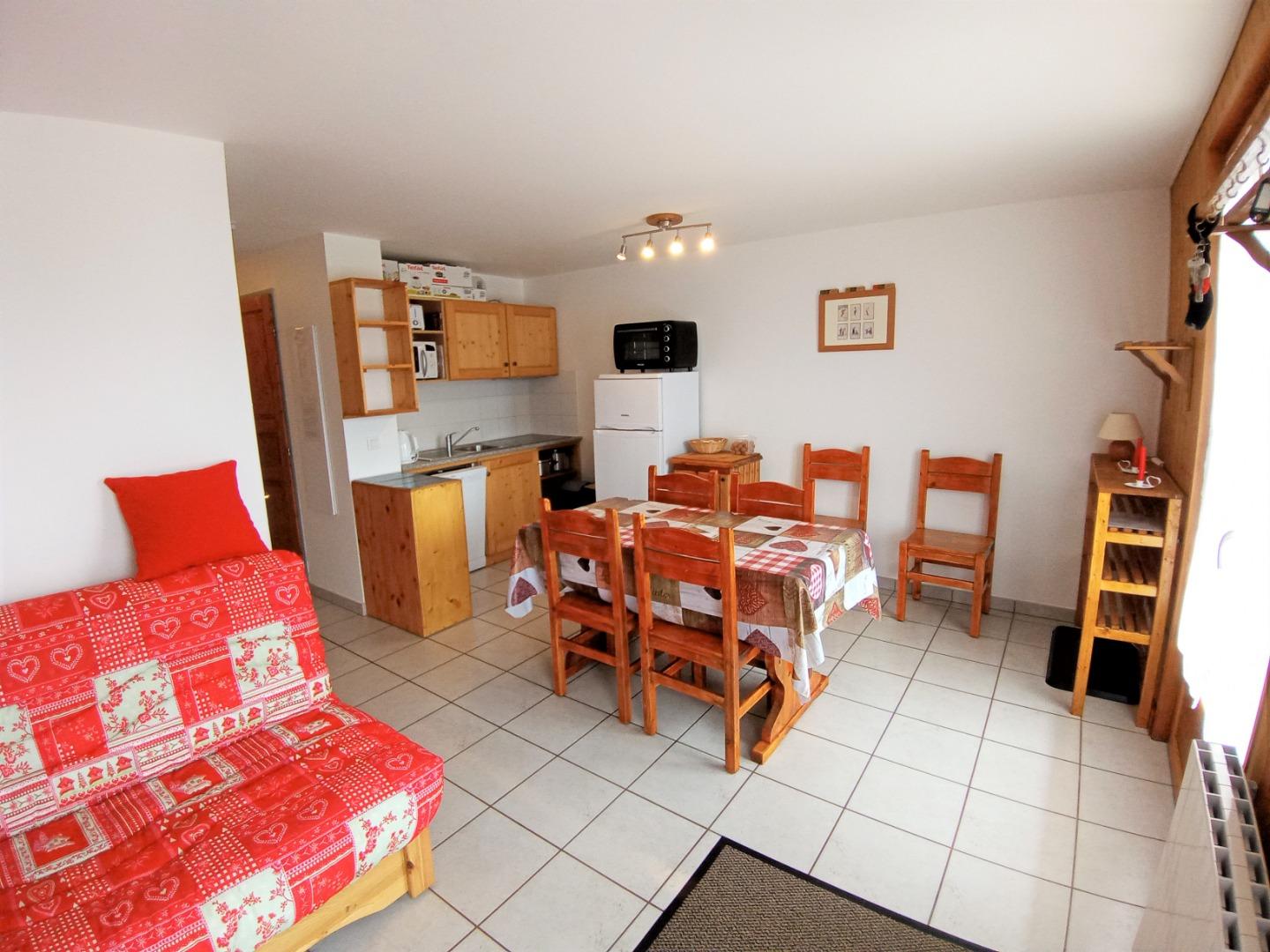 APPARTEMENT FACE aux AIGUILLES 2 étoiles