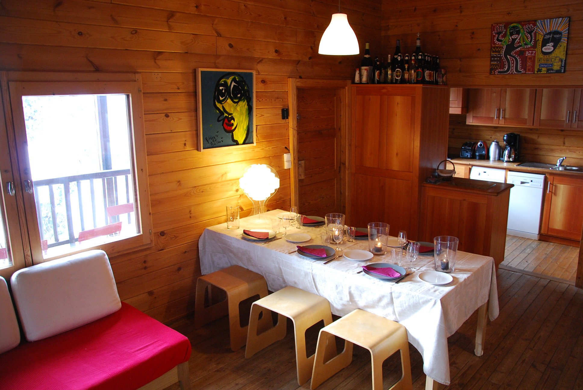 CHAL BOUTON D'OR - VALLOUISE. Joli chalet Cosy. Quartier de la Casse ( 7 personnes maximum)