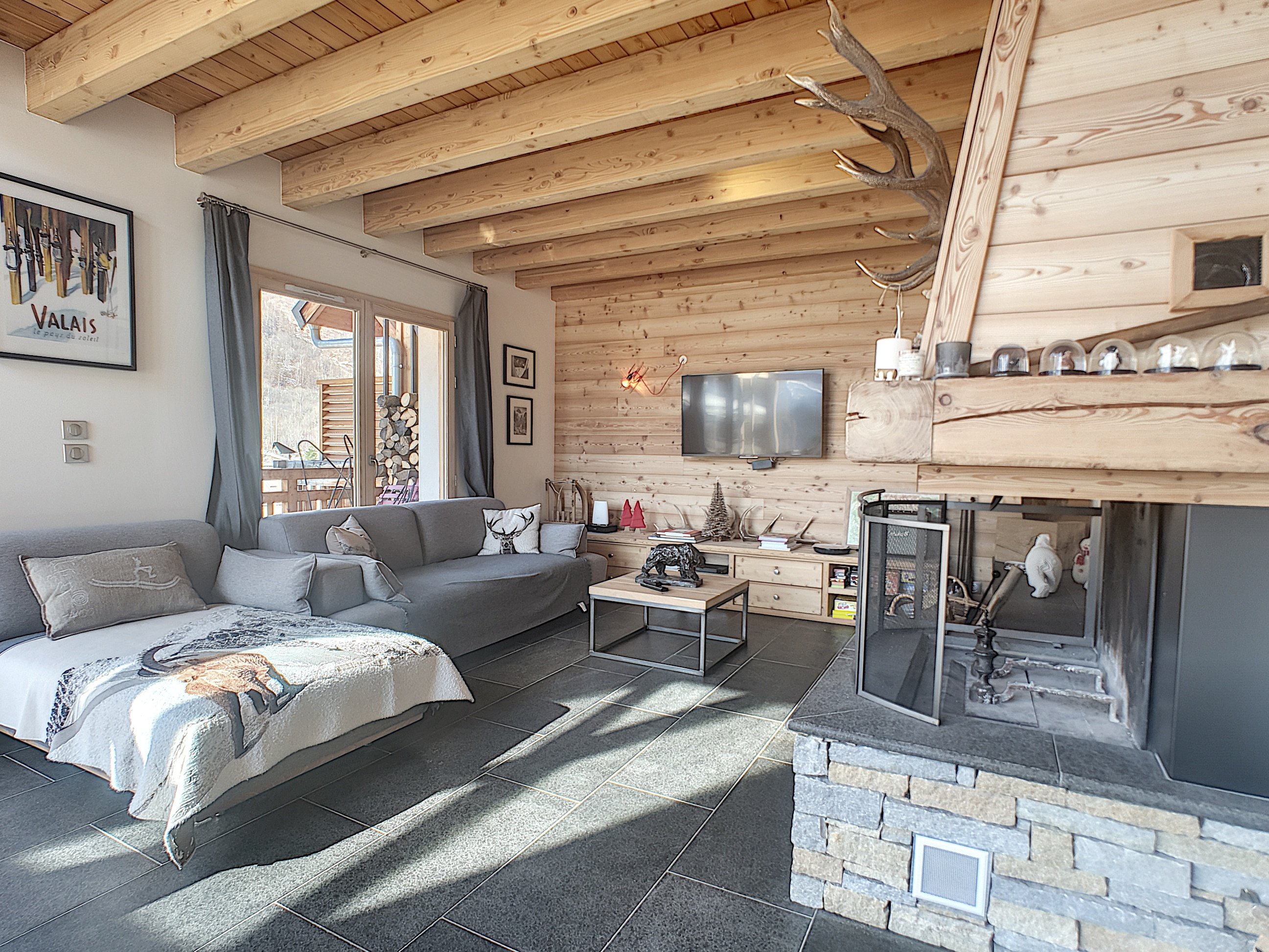 CHAL LE CERF ROUGE - Pelvoux : Magnifique chalet de prestige (8 personnes)