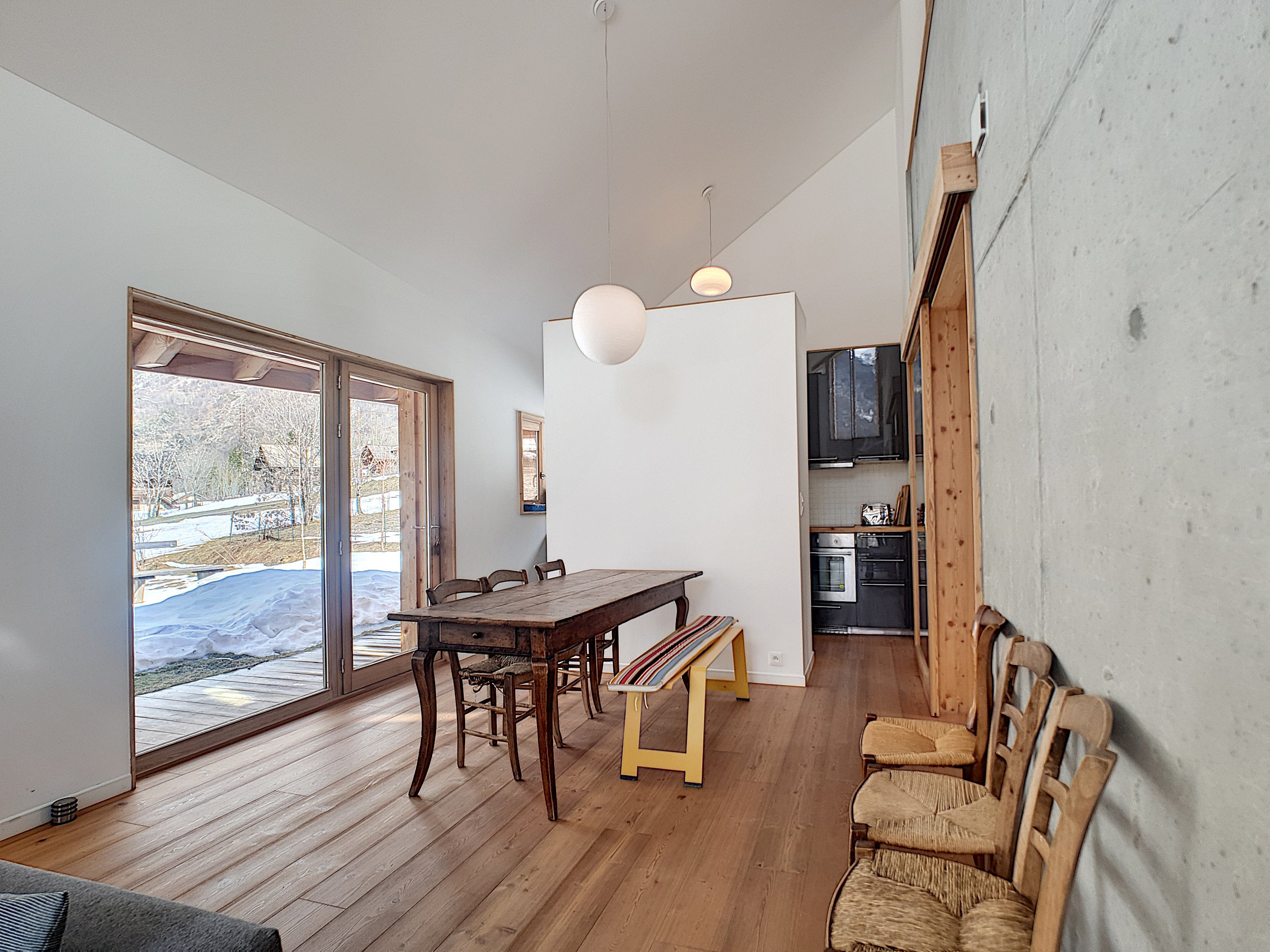 CHAL LE GYPAETE - PELVOUX. SUPERBE CHALET D'ARCHITECTE NEUF ( 8 personnes)