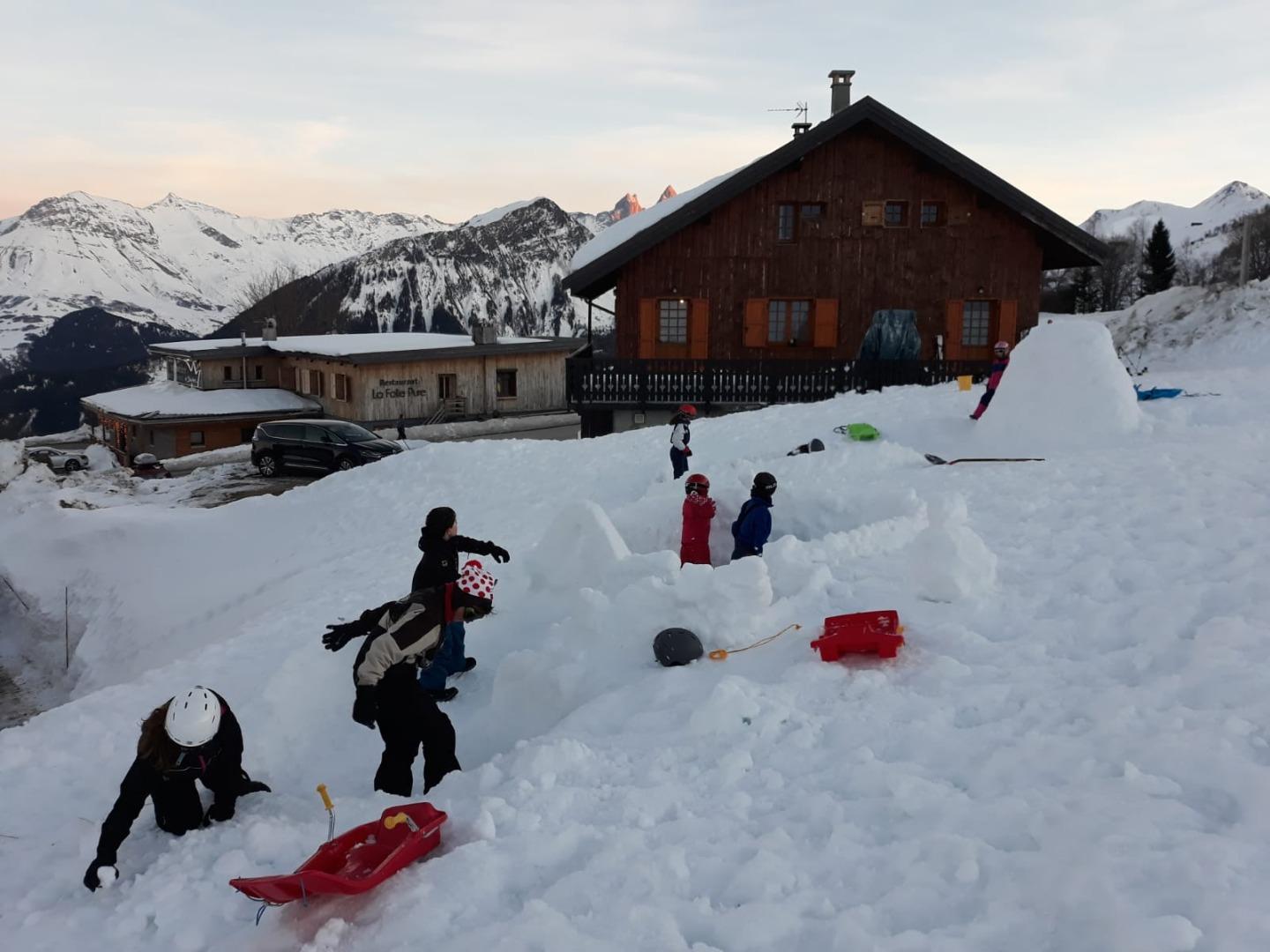 Les Sybelles / La Toussuire - Chalet au pied des pistes - 13 à 15 personnes