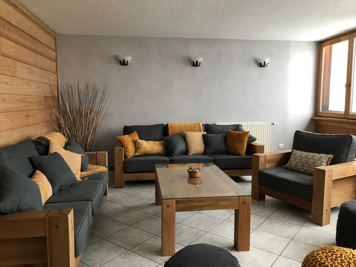 Le Dénali 4* avec sauna privatif et une très grande terrasse de 70 m2