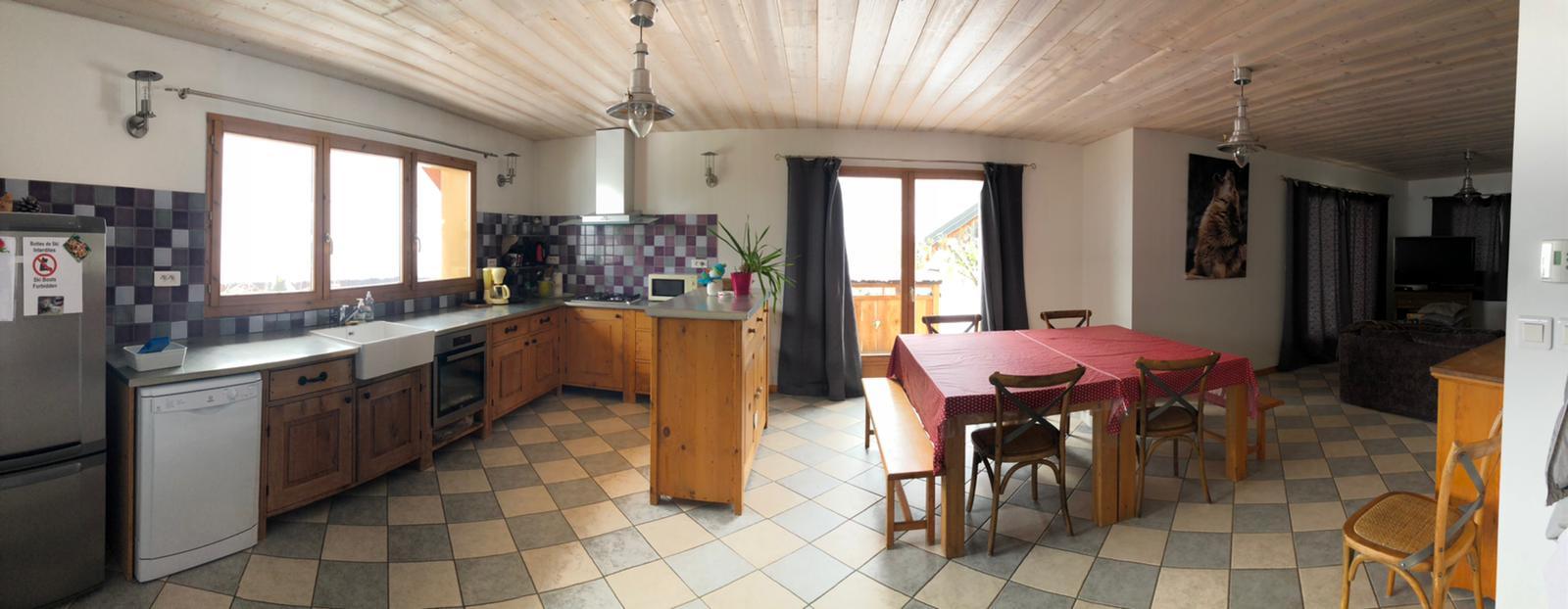  Appartement de 12 personnes dans chalet