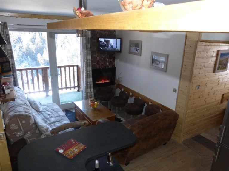 Location Appartement en chalet Appartement 10/12 personnes dans chalet, skis aux pieds !