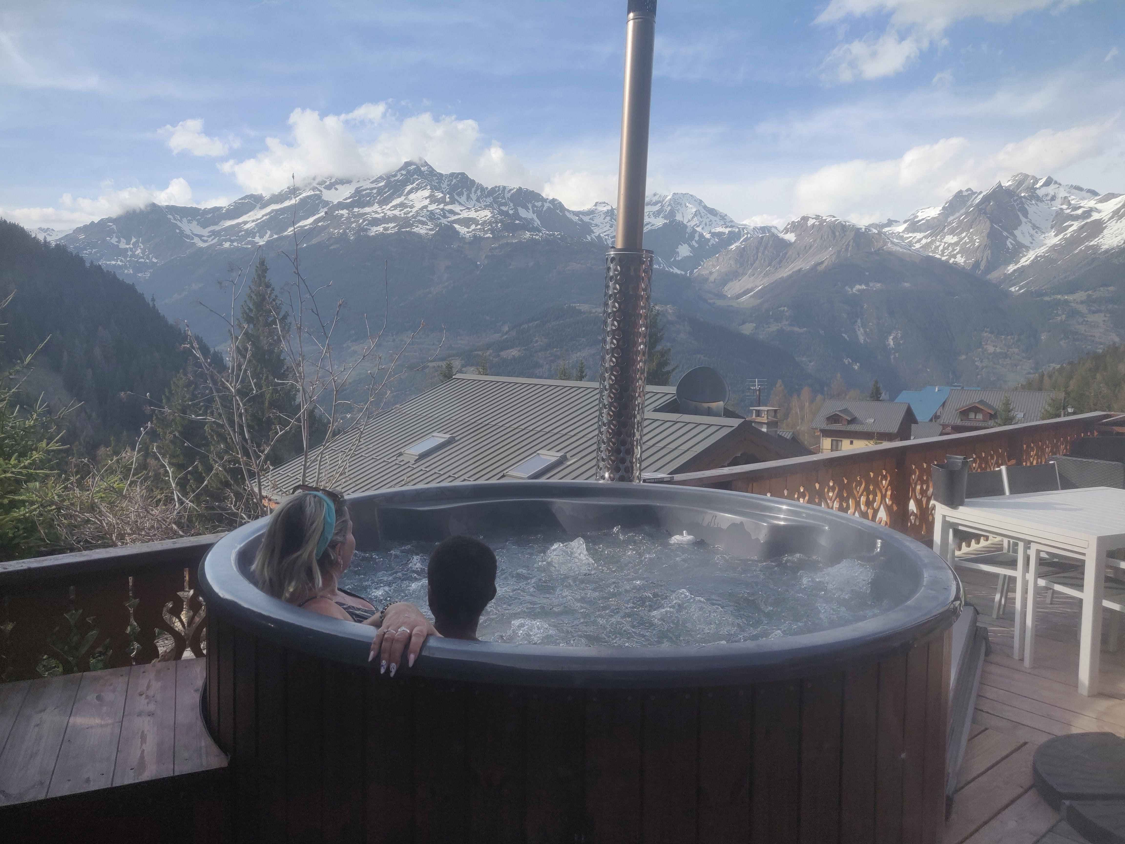 1/2 chalet pour 6/8 personnes à valfréjus