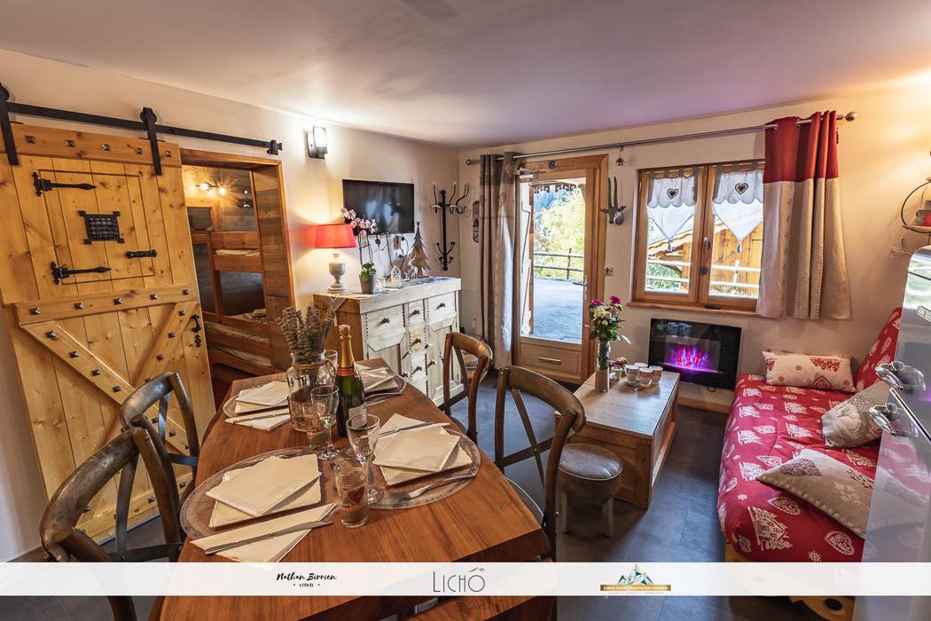 1/2 Chalet pour 6/8 personnes à Valfréjus