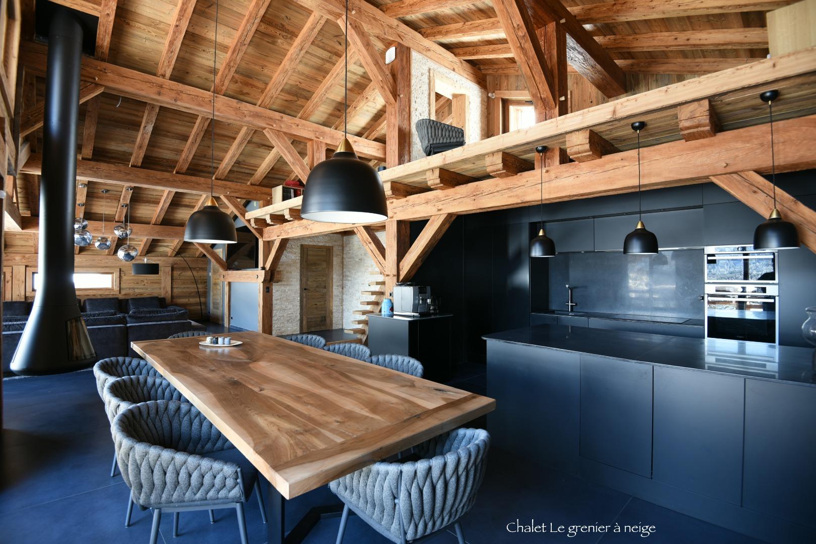 Chalet "Le Grenier à Neige" sur les pistes