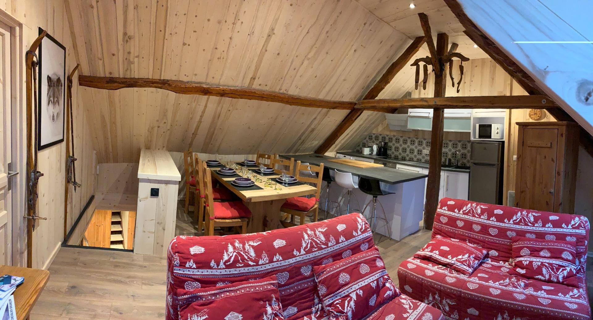 L'ALPAGE + LES GRANGETTES *** à 200 mètres des pistes, des Grands Bains et des commerces