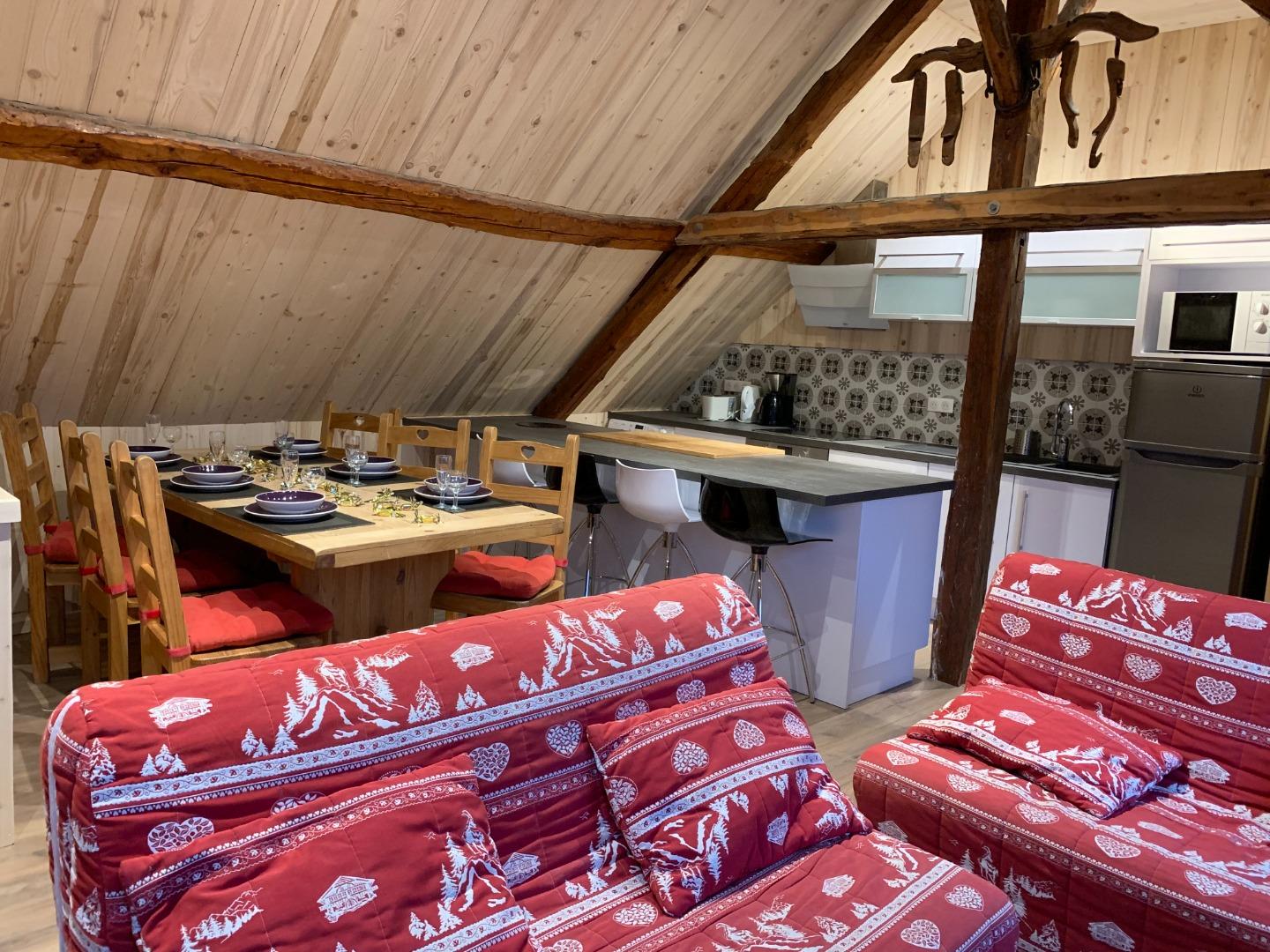 L'ALPAGE + LES GRANGETTES *** à 200 mètres des pistes, des Grands Bains et des commerces