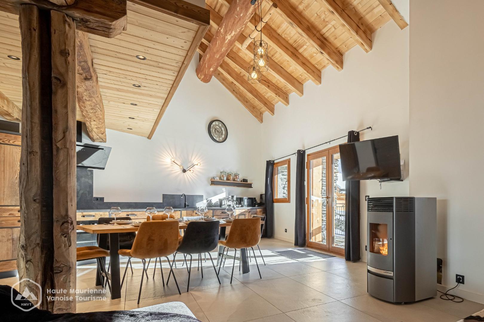 Le Chalet d'Augustin 3, classé 5 étoiles (1 à 8 pers) 