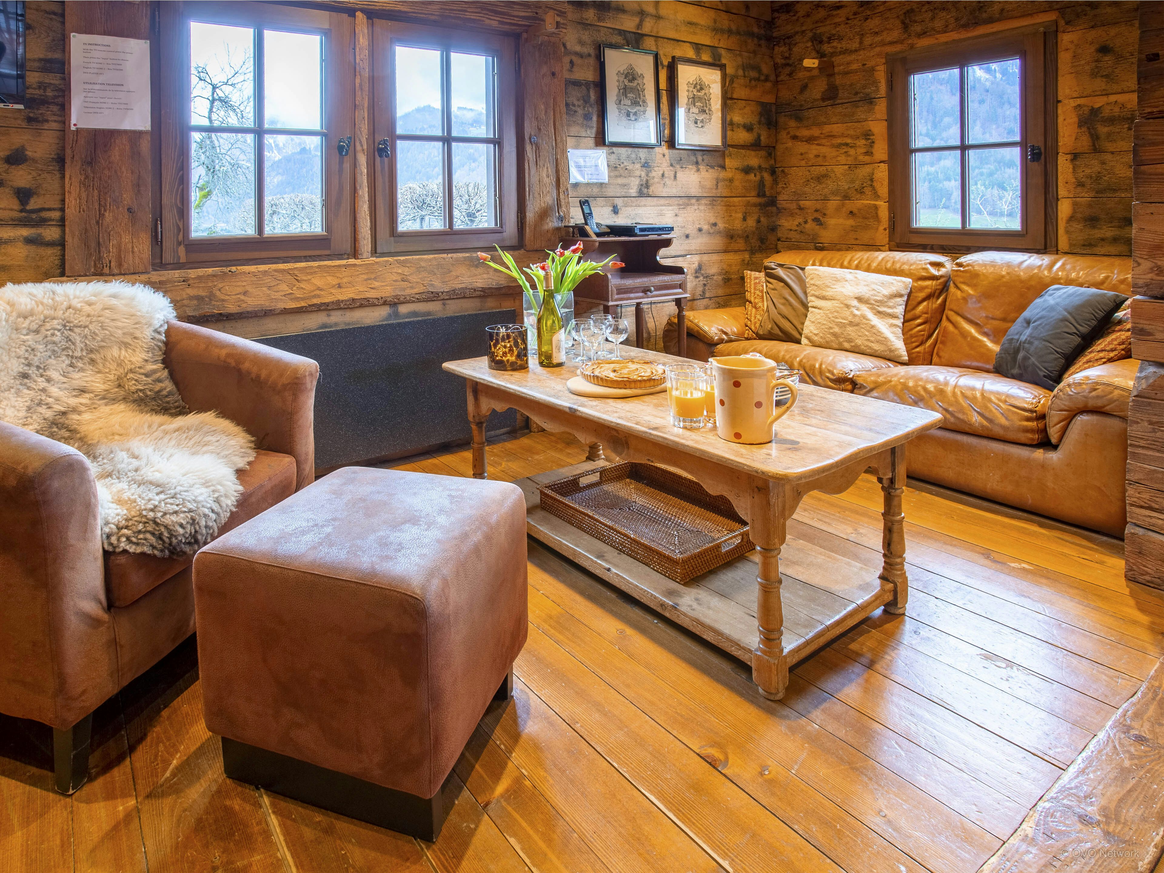 Ferme d'alpage avec vue magnifique