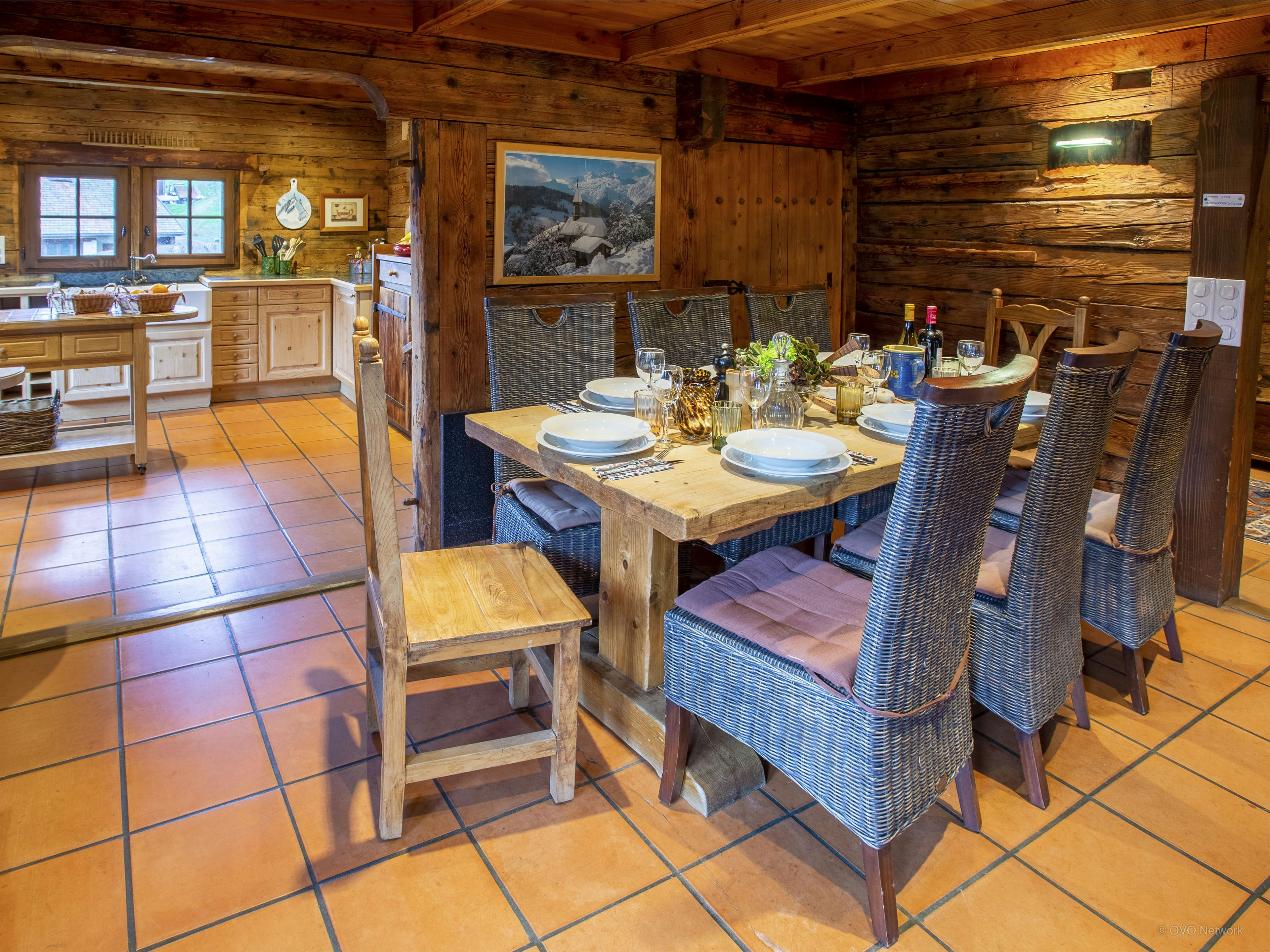 Ferme d'alpage avec vue magnifique