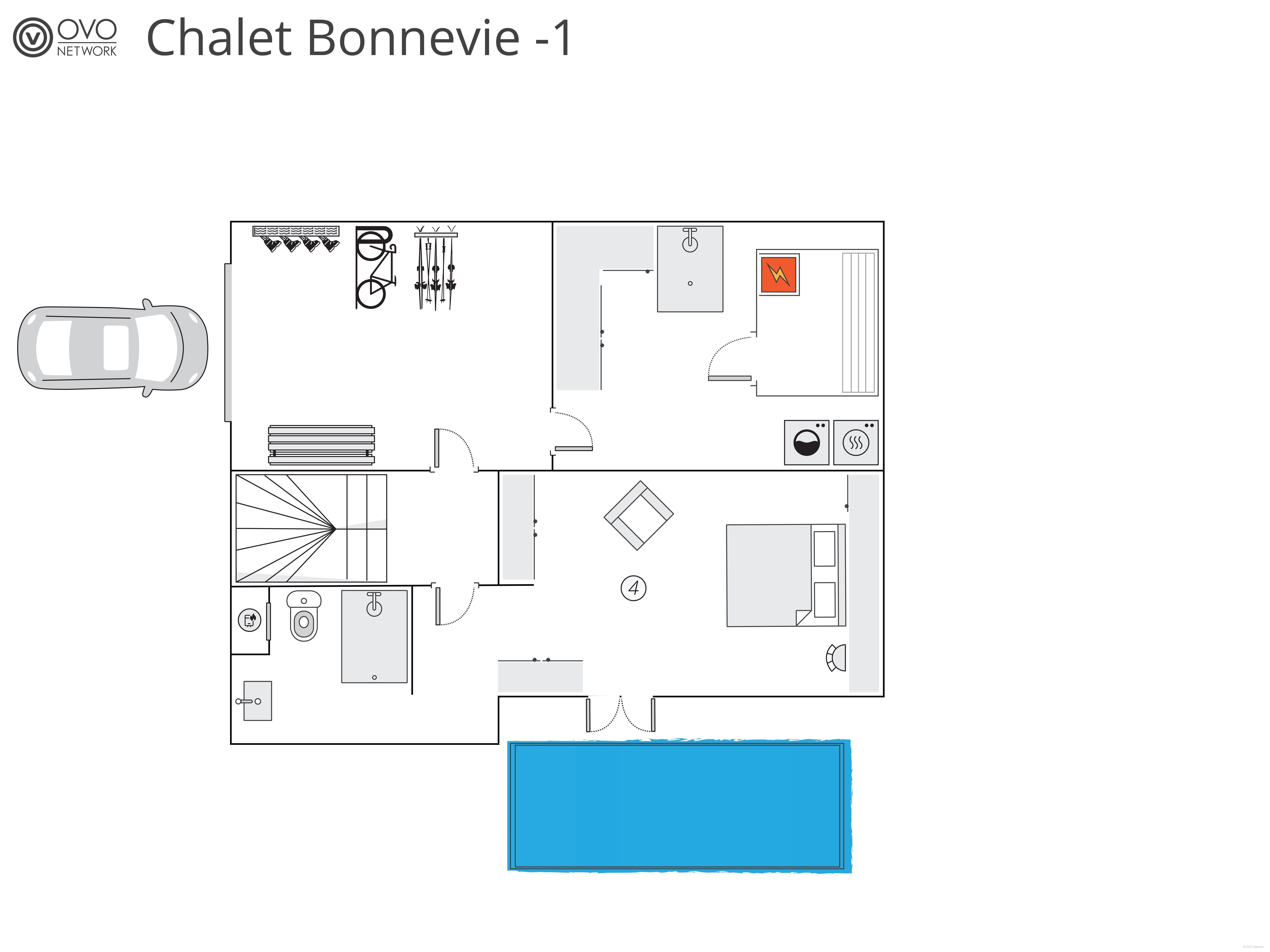 Vues exceptionnelles depuis le jacuzzi
