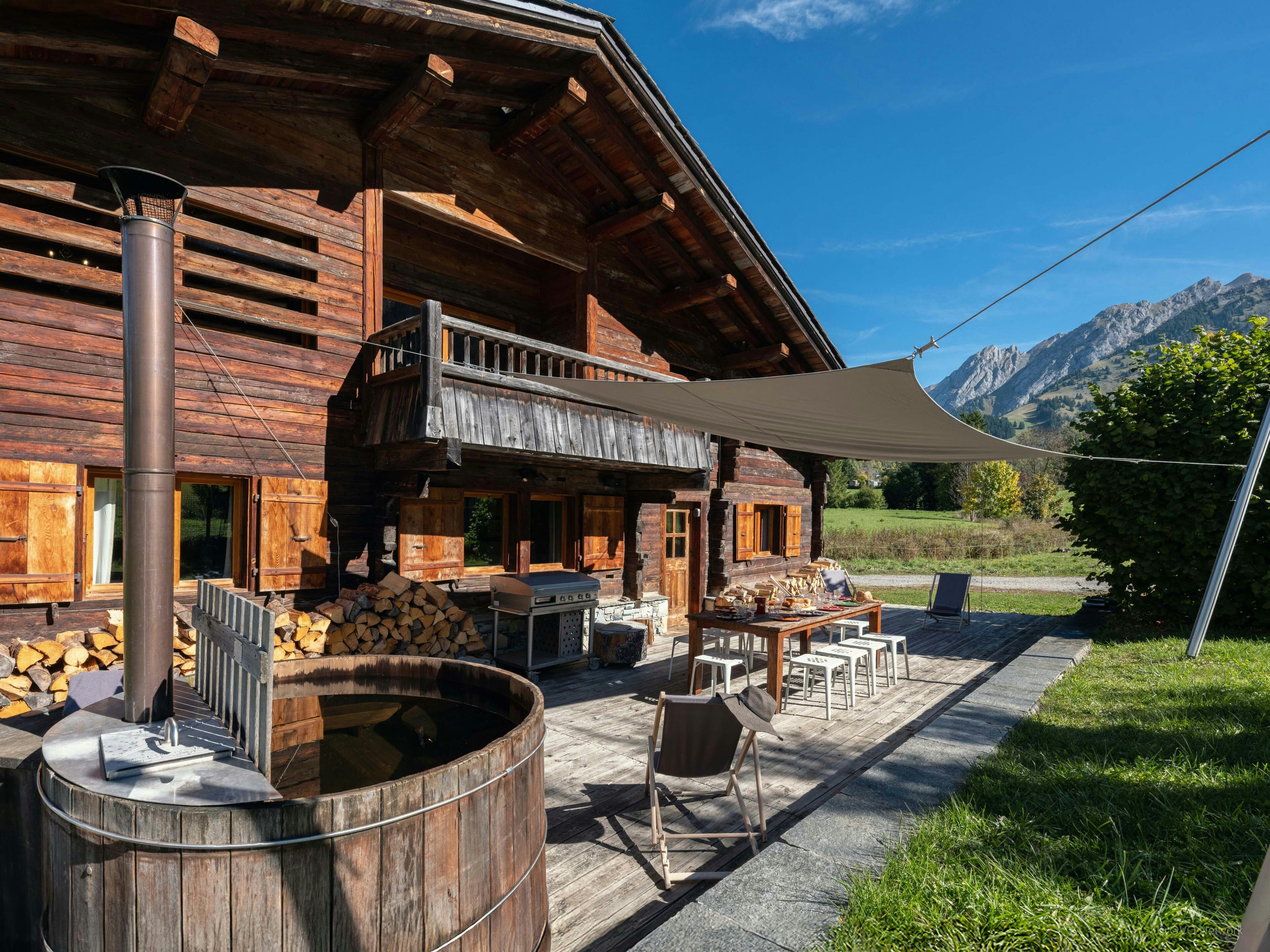 Vacances dans les alpes avec hammam et bain nordique