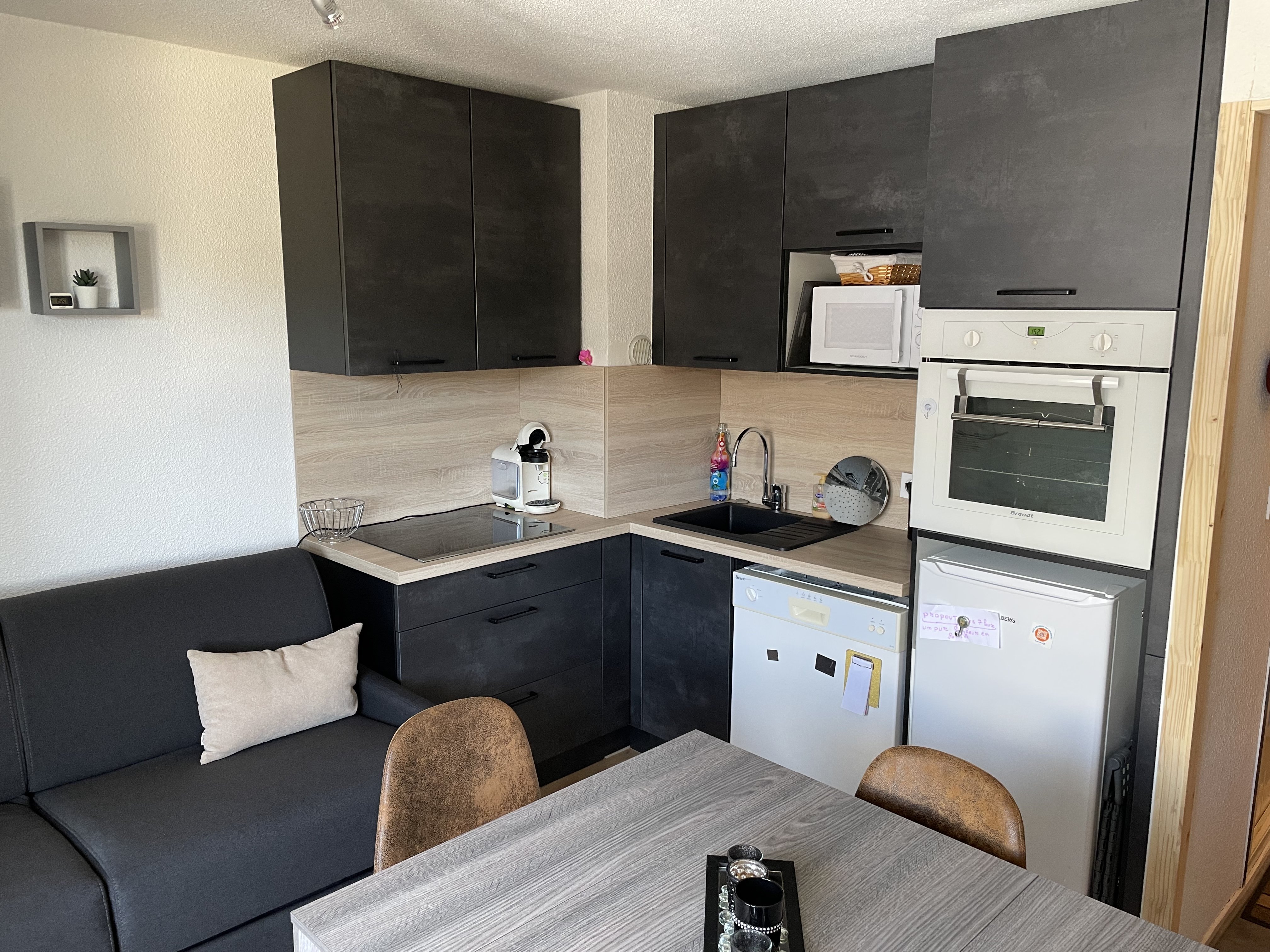 2 pieces, 26 m2, Les EDELWEISS 3, Prapoutel les 7 Laux