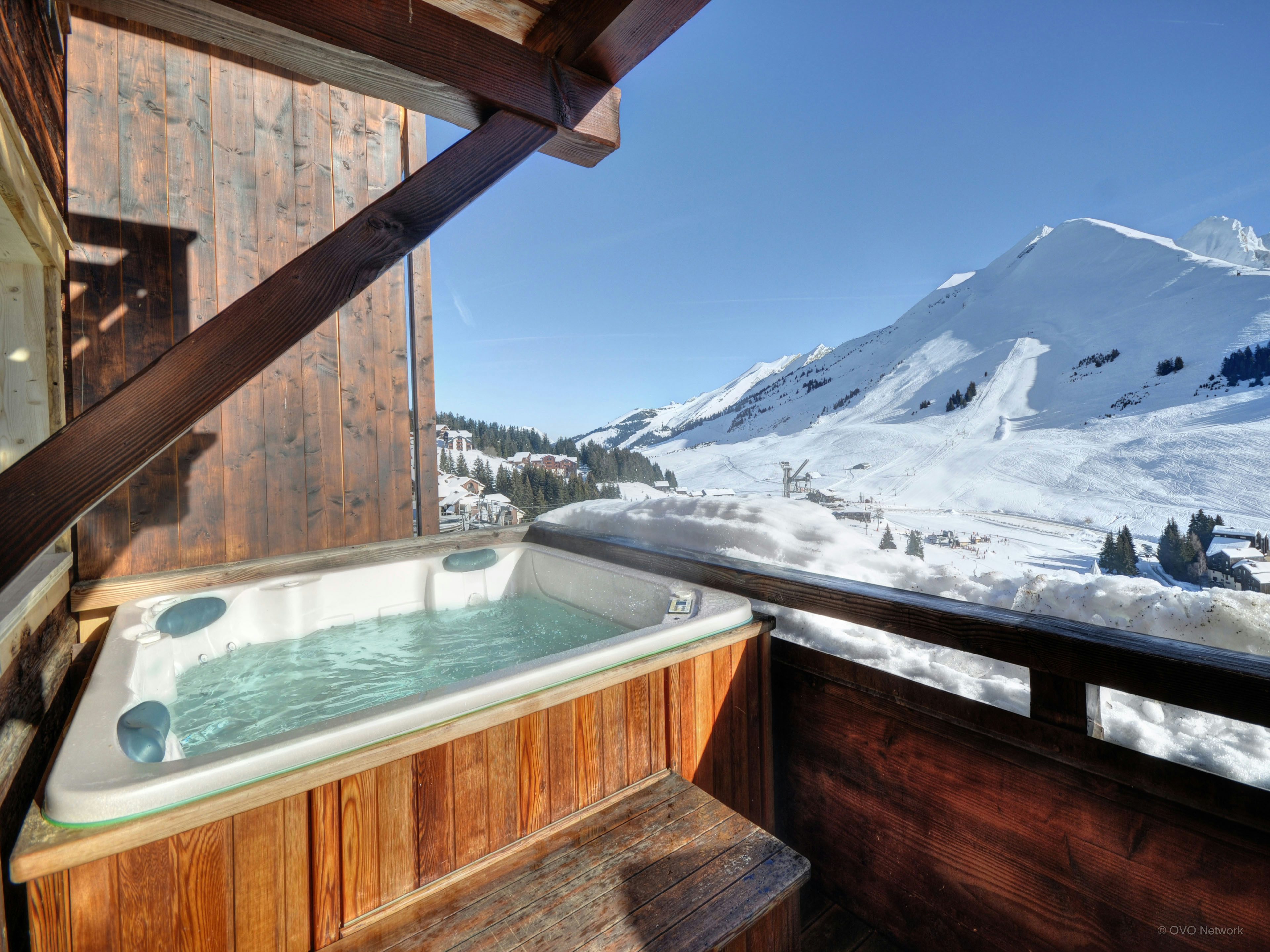 Vue panoramique et spa