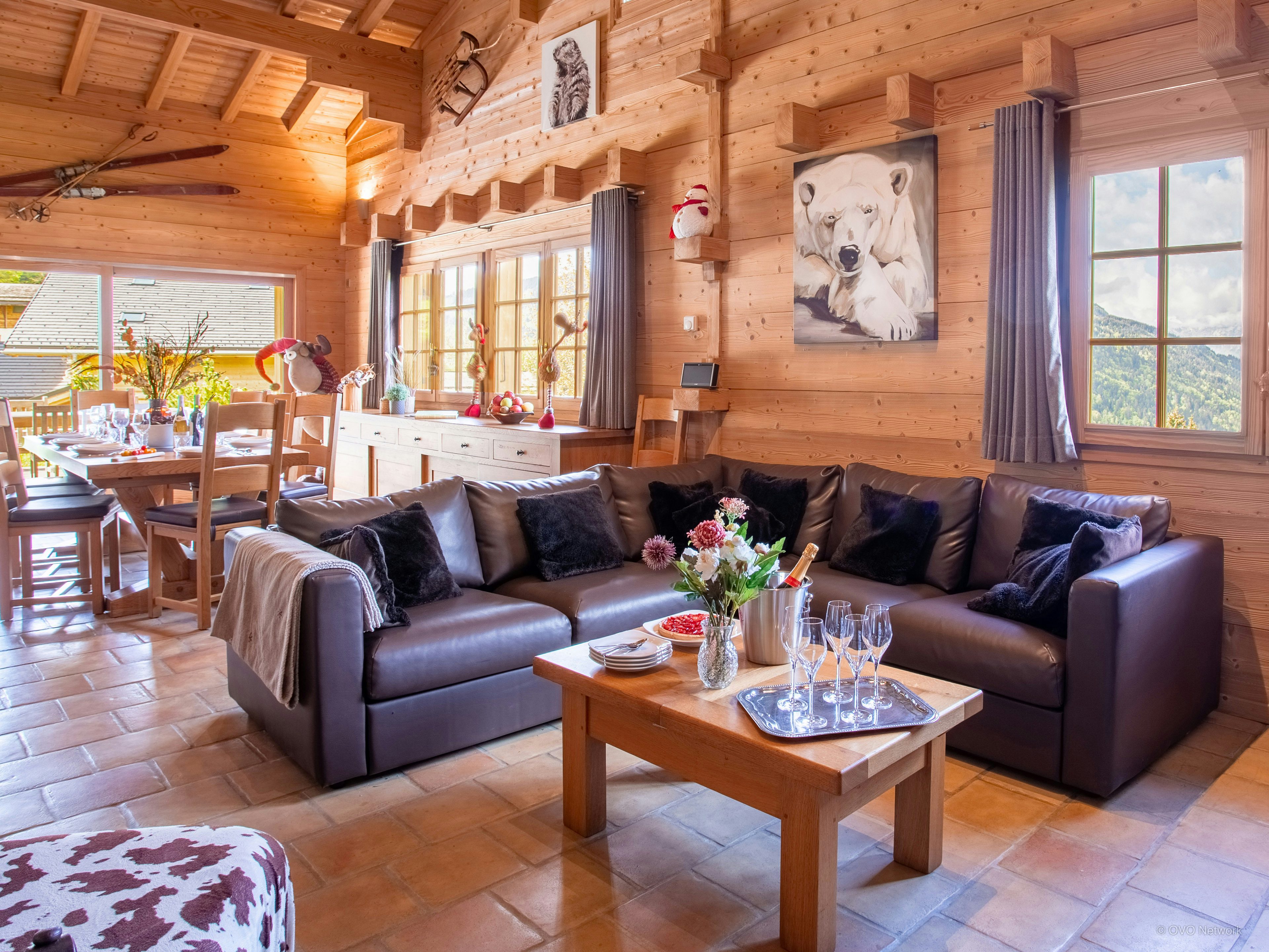Spa de nage, sauna & home cinéma