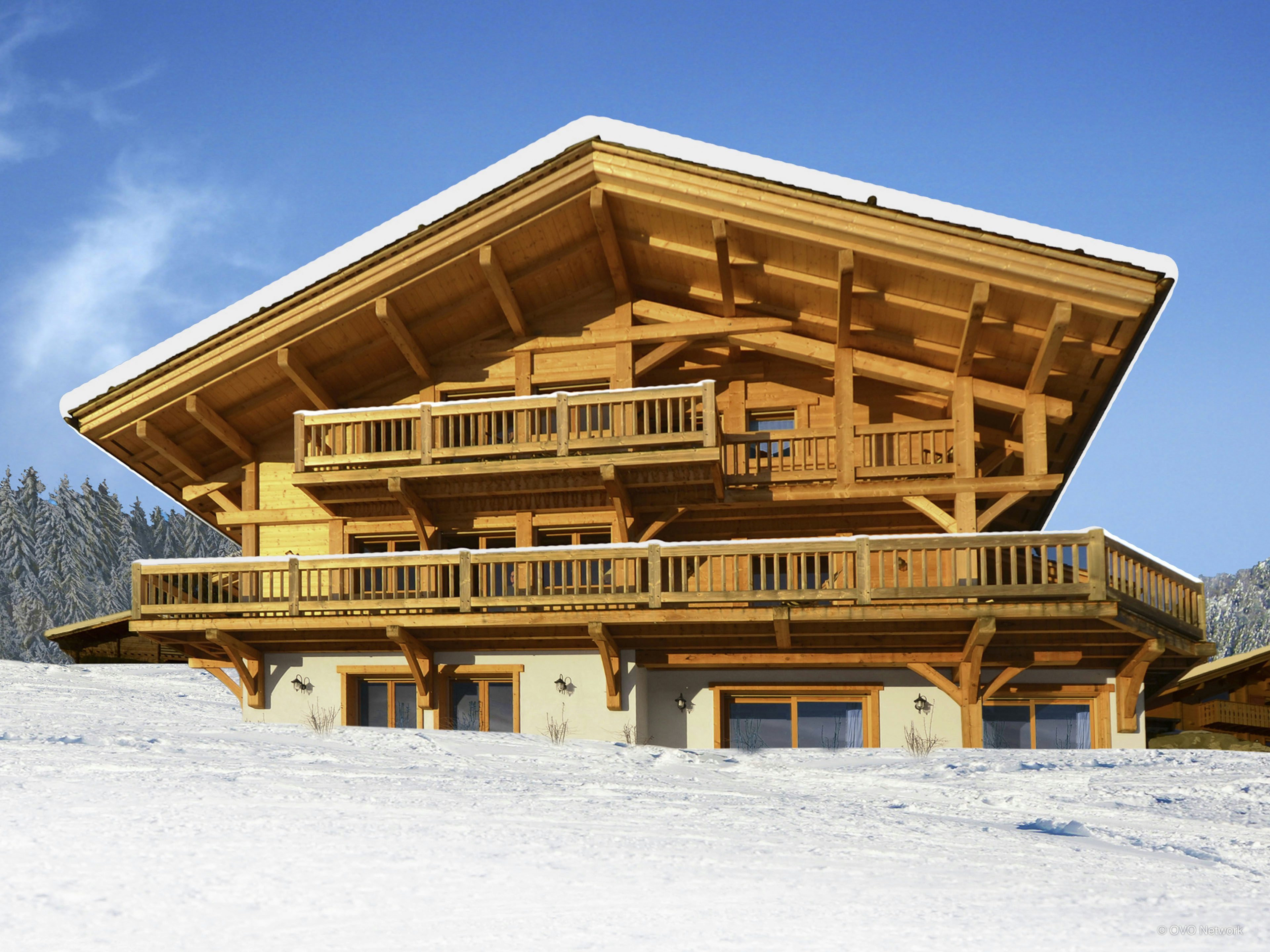 Base familiale tout luxe pour 12, proche pistes