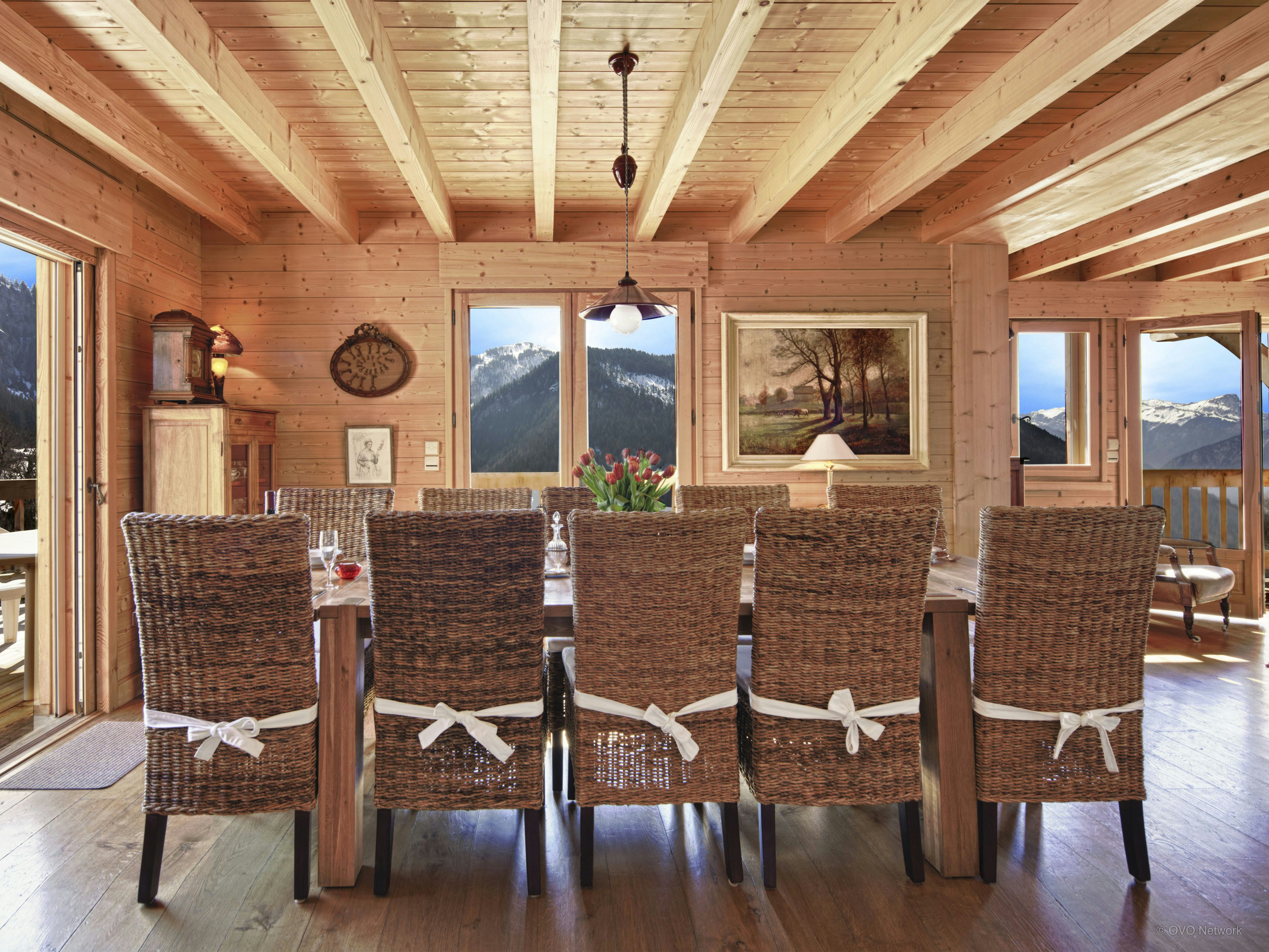 Base familiale tout luxe pour 12, proche pistes