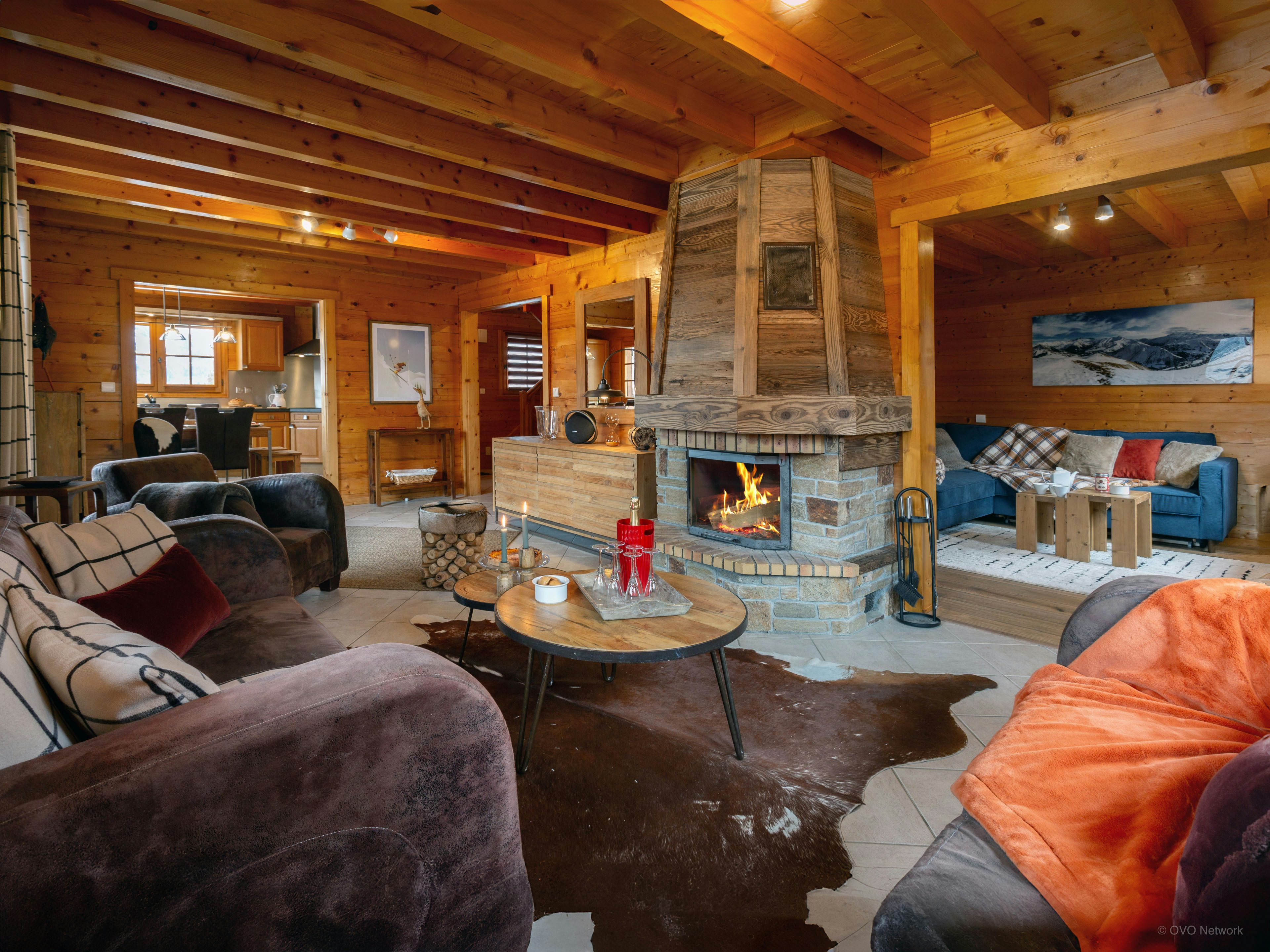 Séjour au calme avec vue magnifique et proche pistes