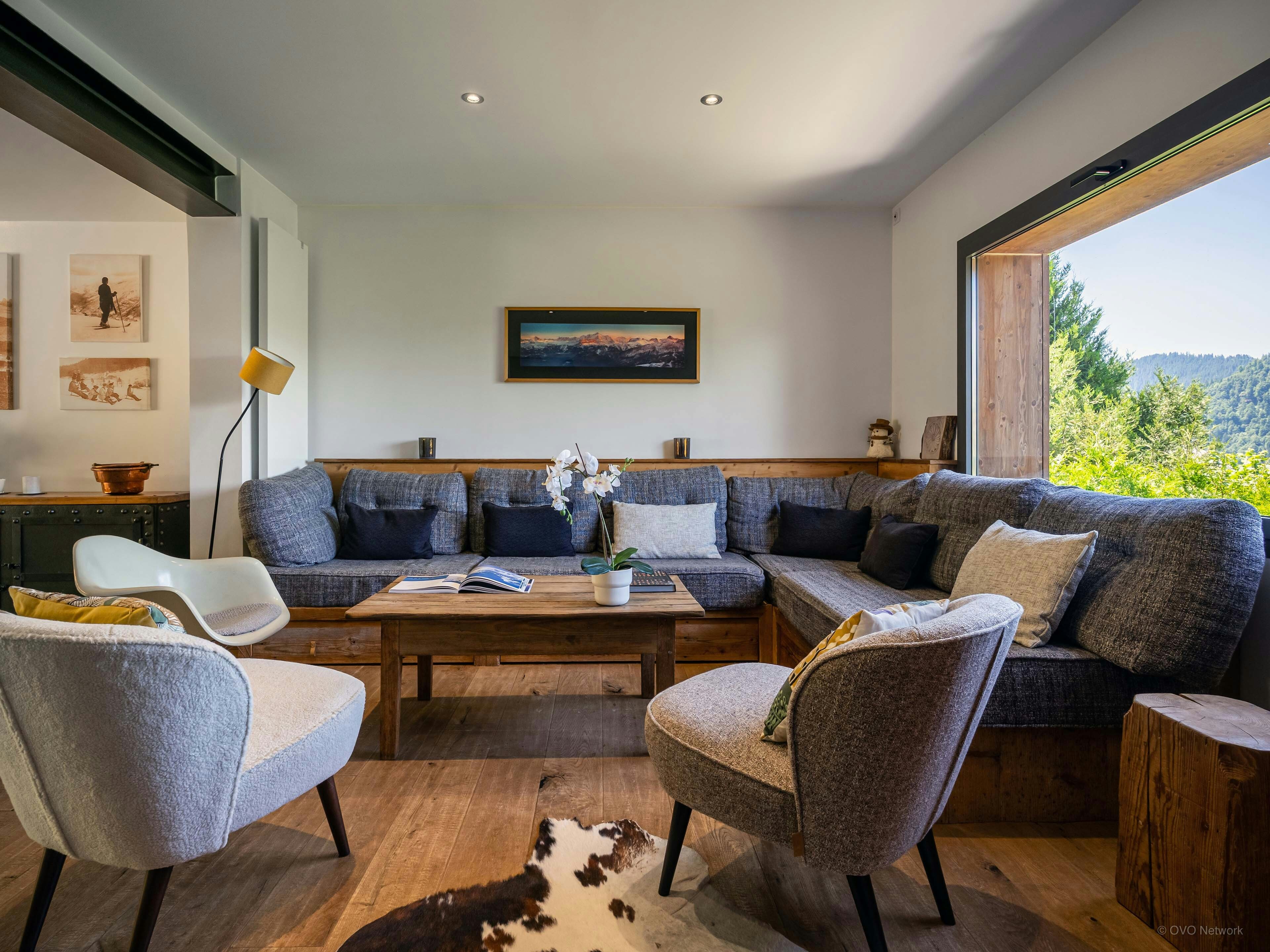 Chalet 4 étoiles pour 12 (8 adultes max) - vue spendide