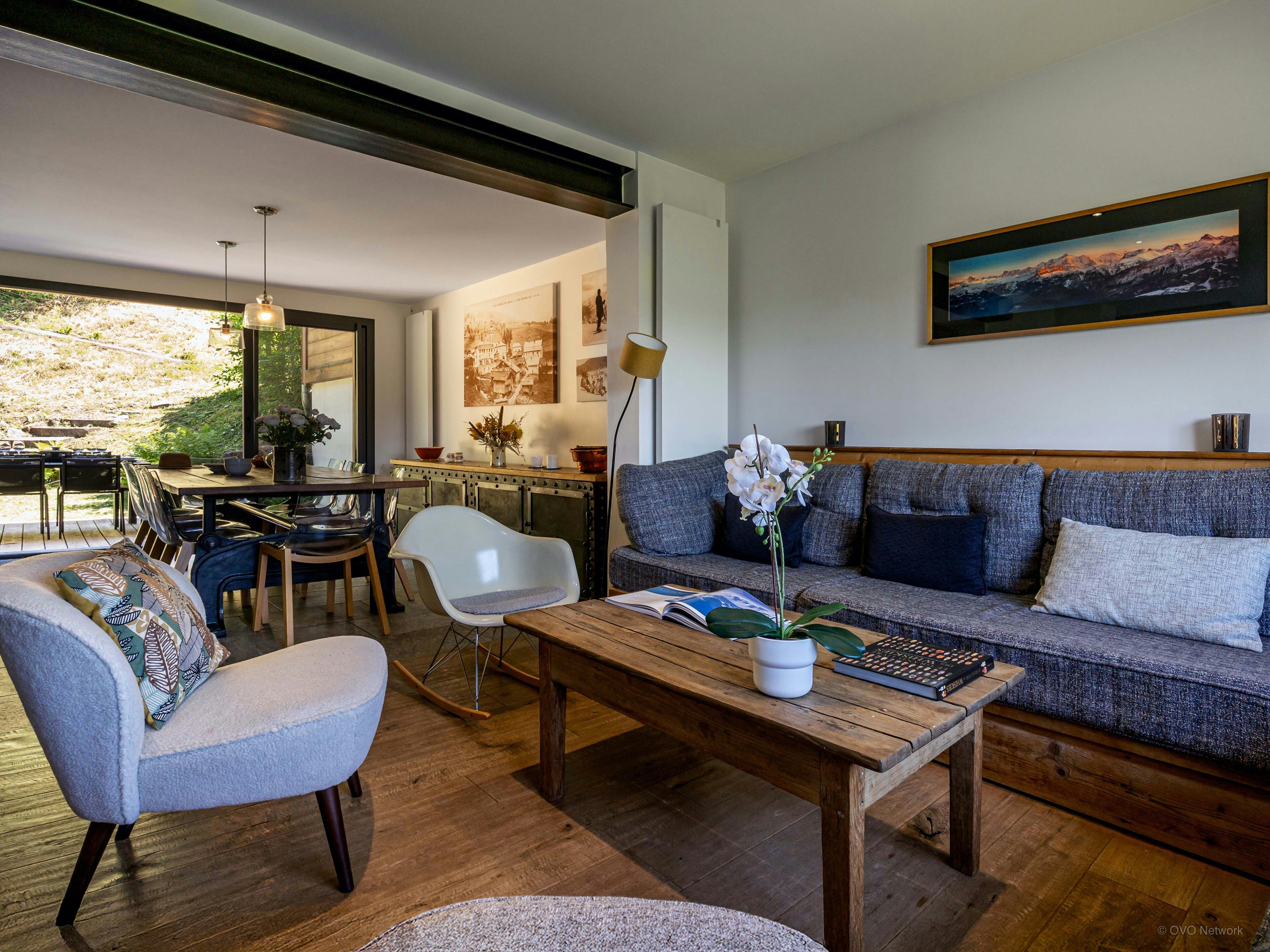 Chalet 4 étoiles pour 12 (8 adultes max) - vue spendide