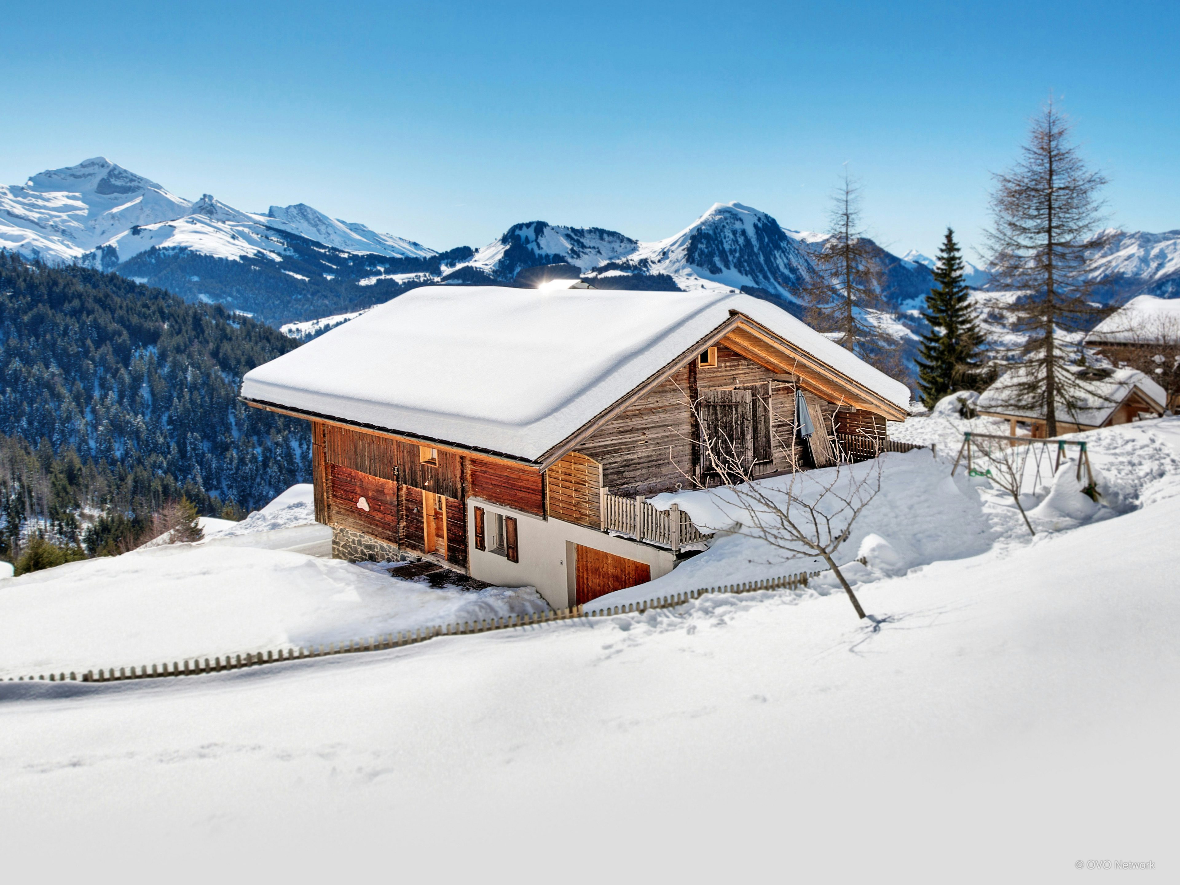 Ferme rénovée proche de la clusaz avec sauna et jardin