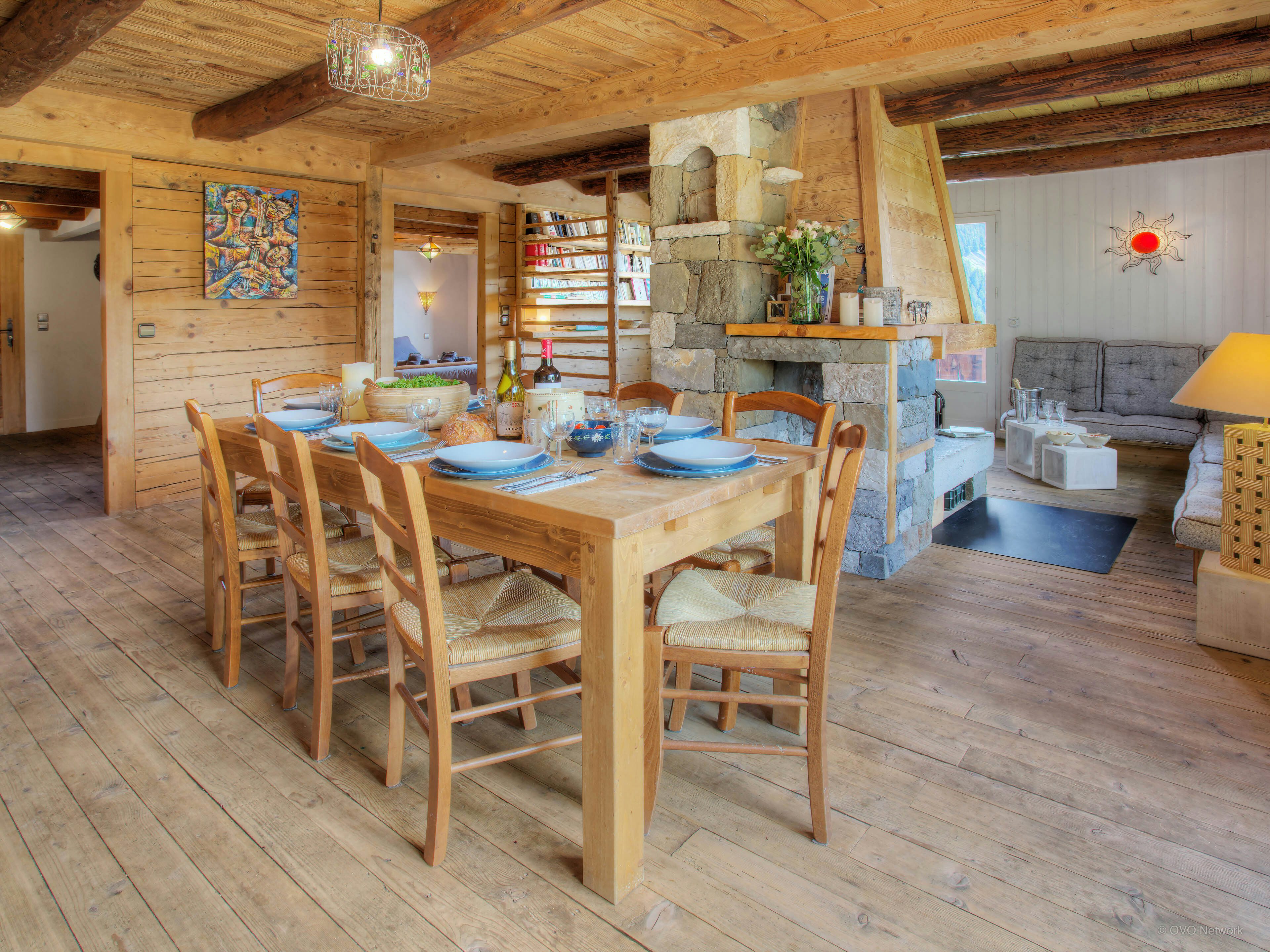Ferme rénovée proche de la clusaz avec sauna et jardin