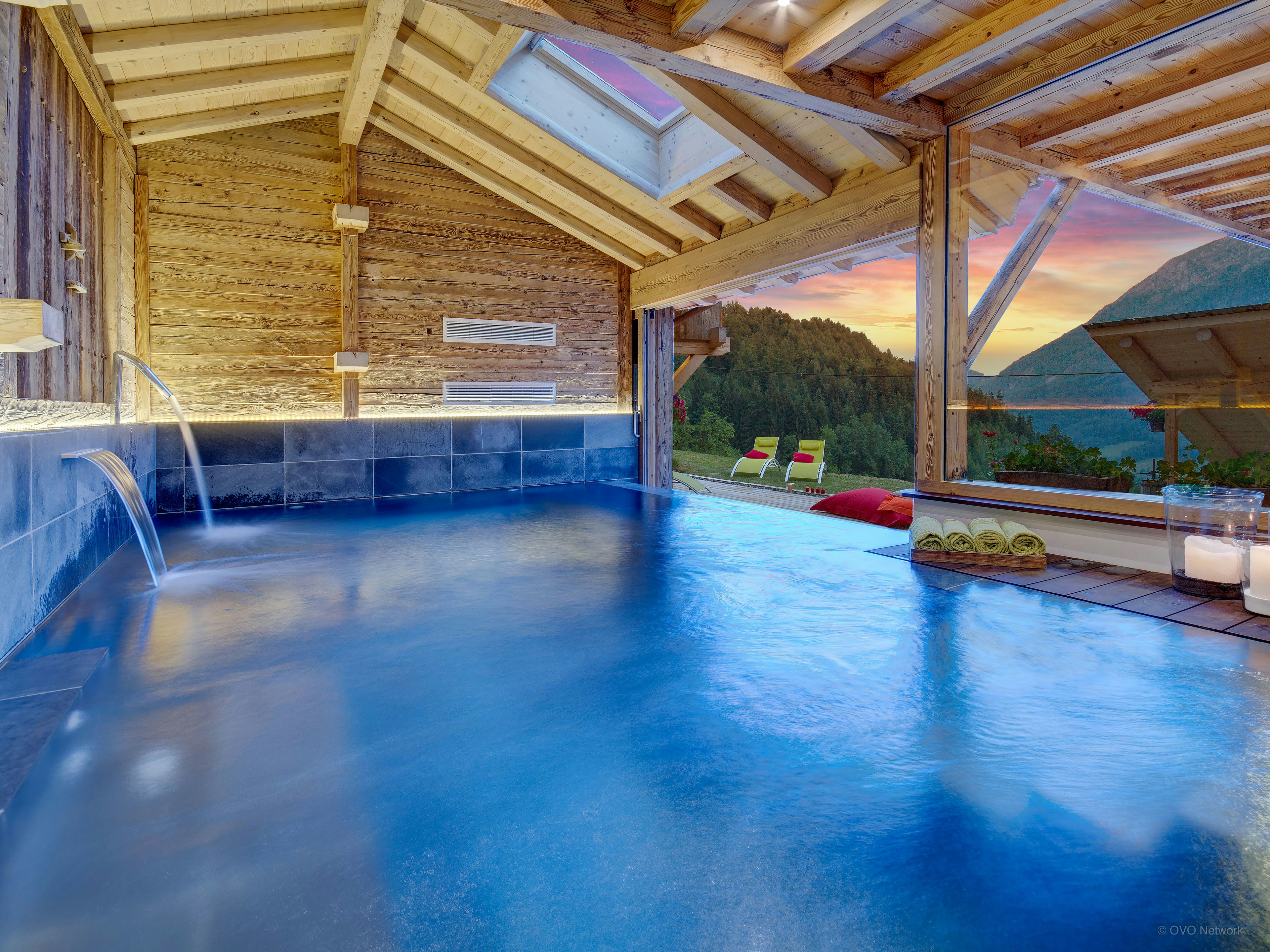 Séjour exclusif avec piscine, sauna et hammam
