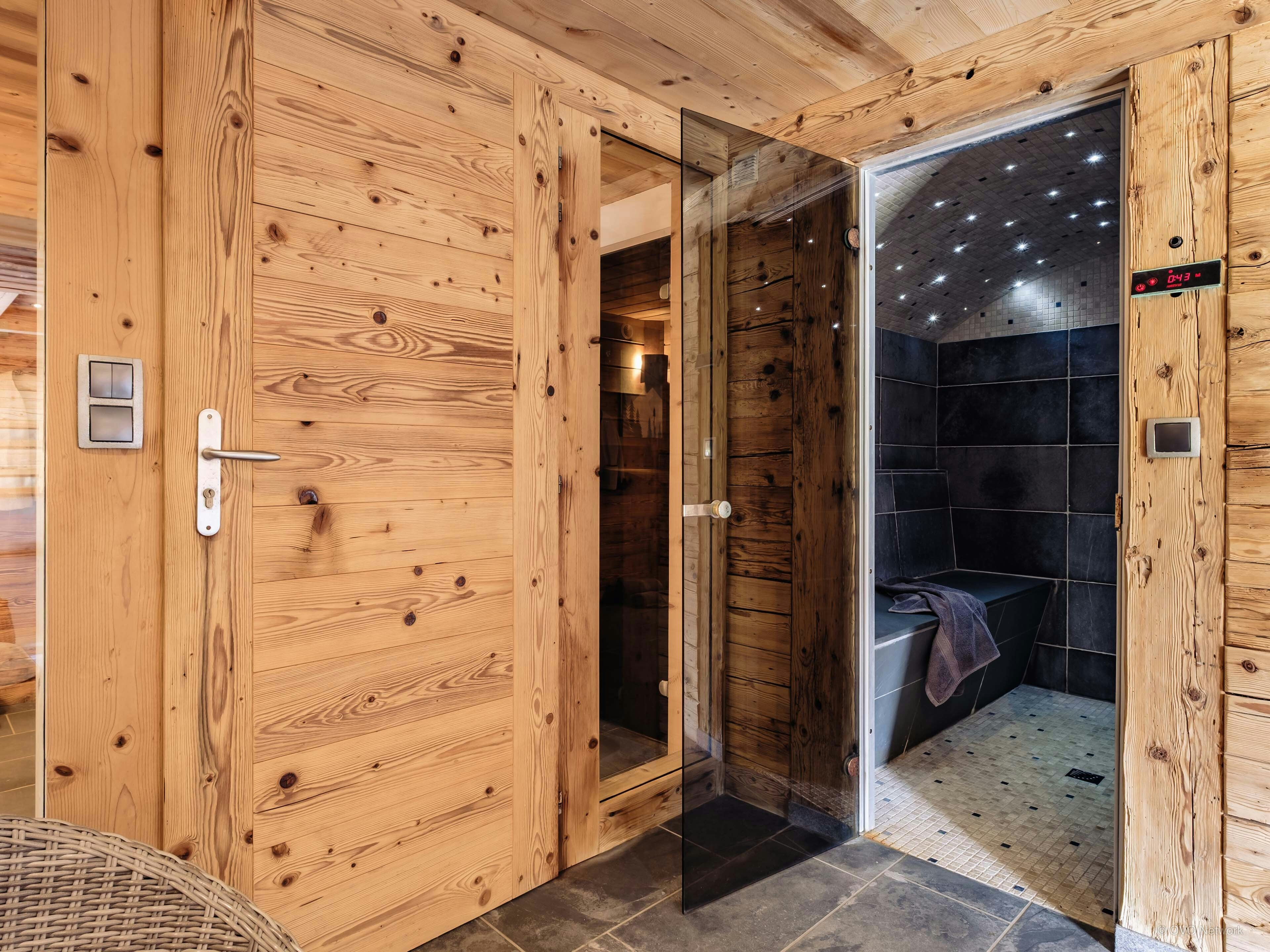 Séjour exclusif avec piscine, sauna et hammam