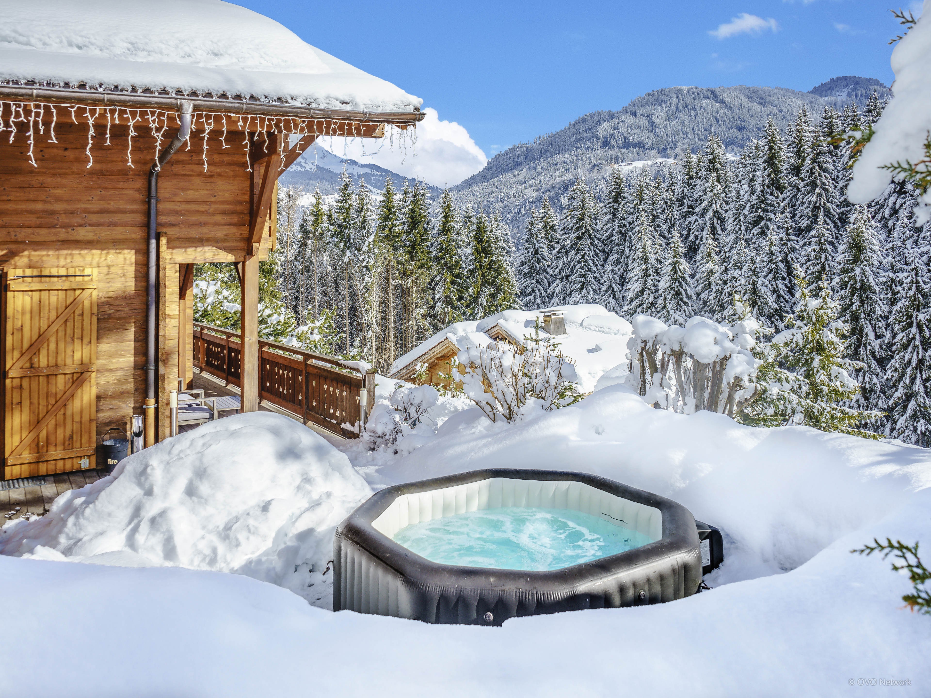 Belles vues sur les montagnes & spa