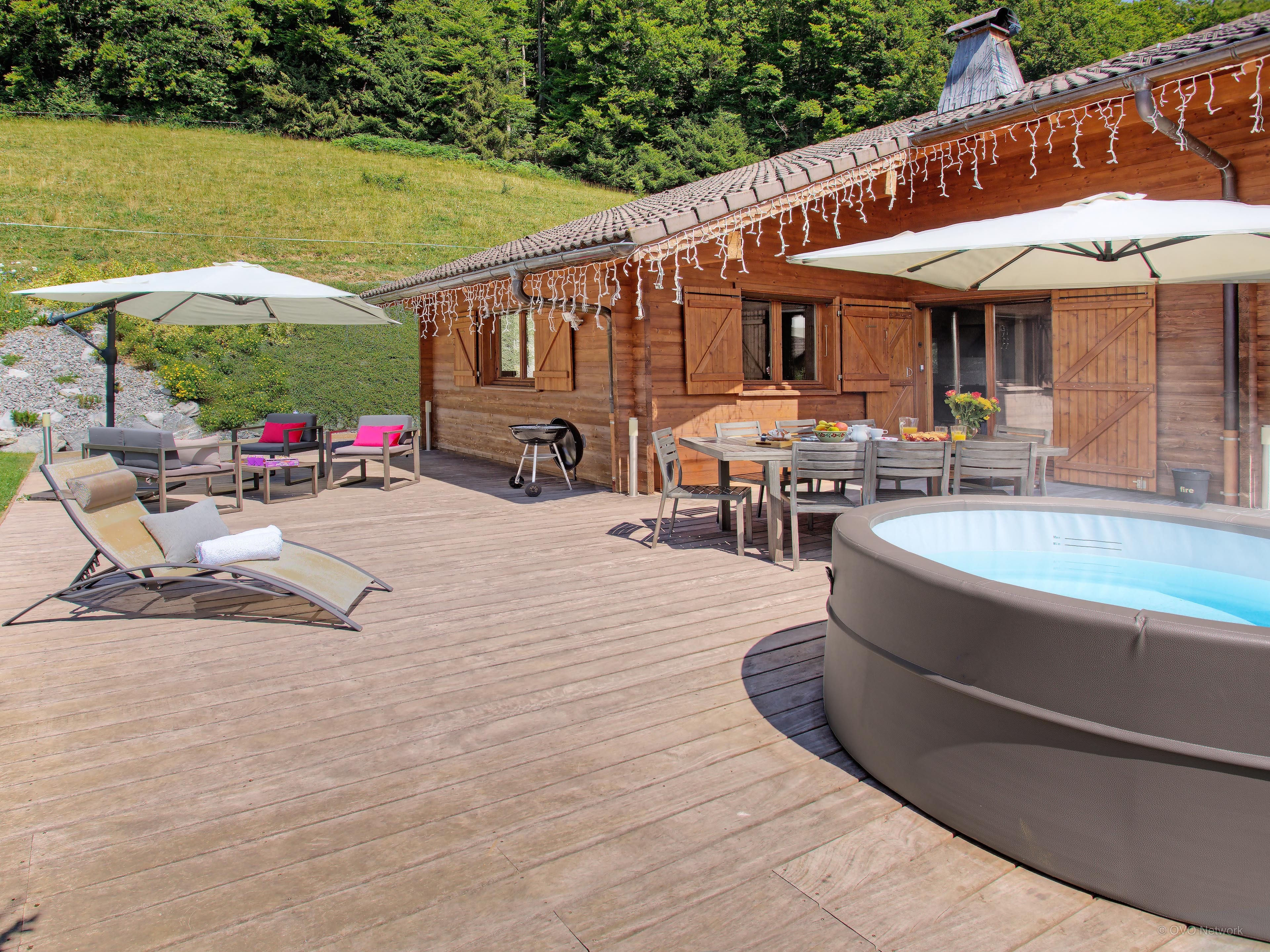 Belles vues sur les montagnes & spa