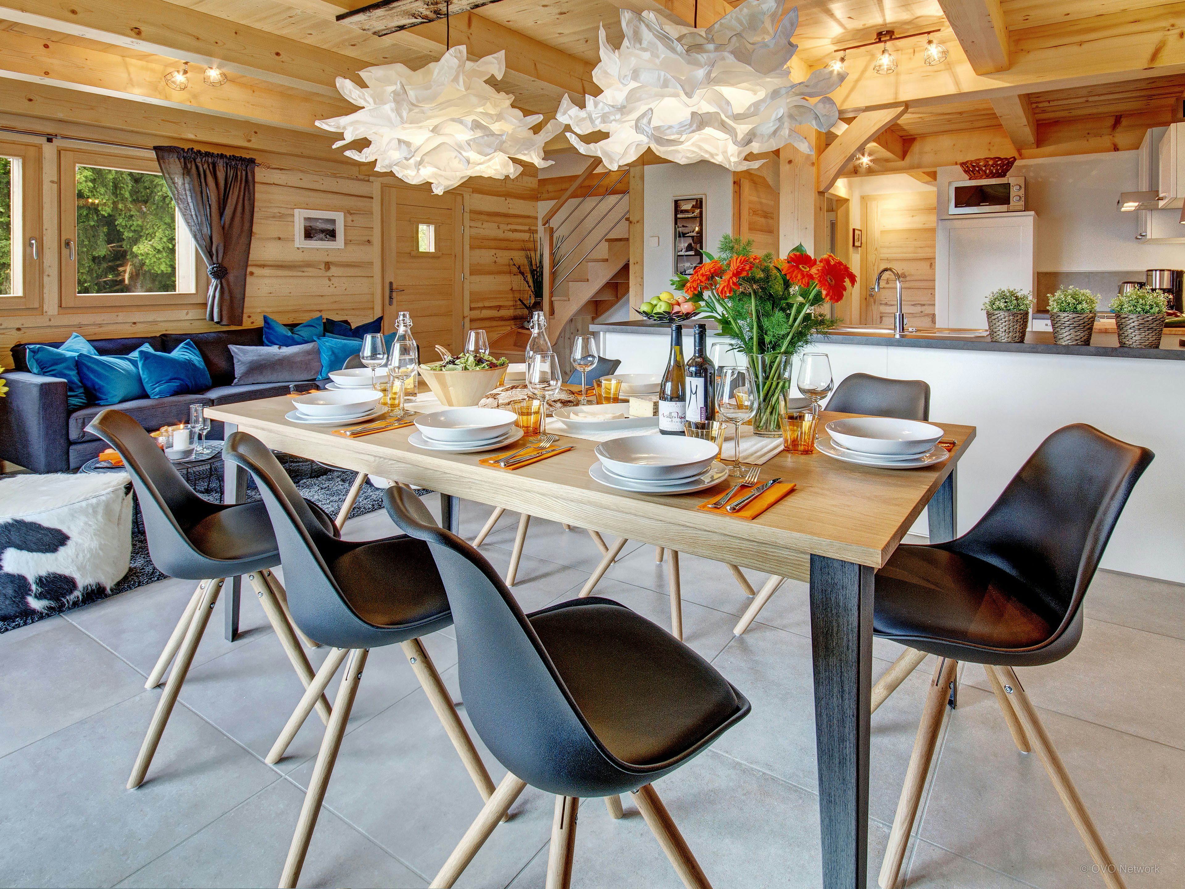 Séjour alpin avec vues superbes - pour 8