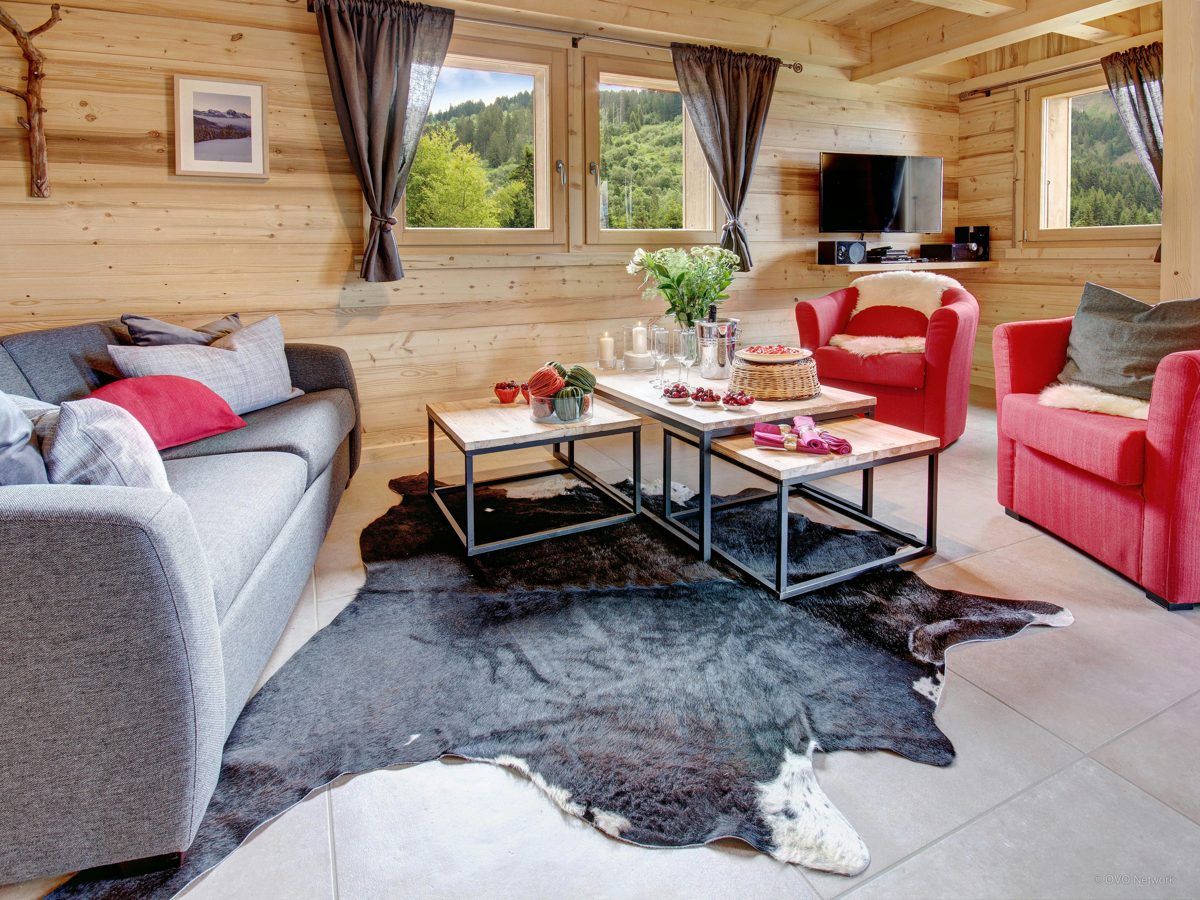 Chalet alpin ensoleillé proche des pistes et des restaurants