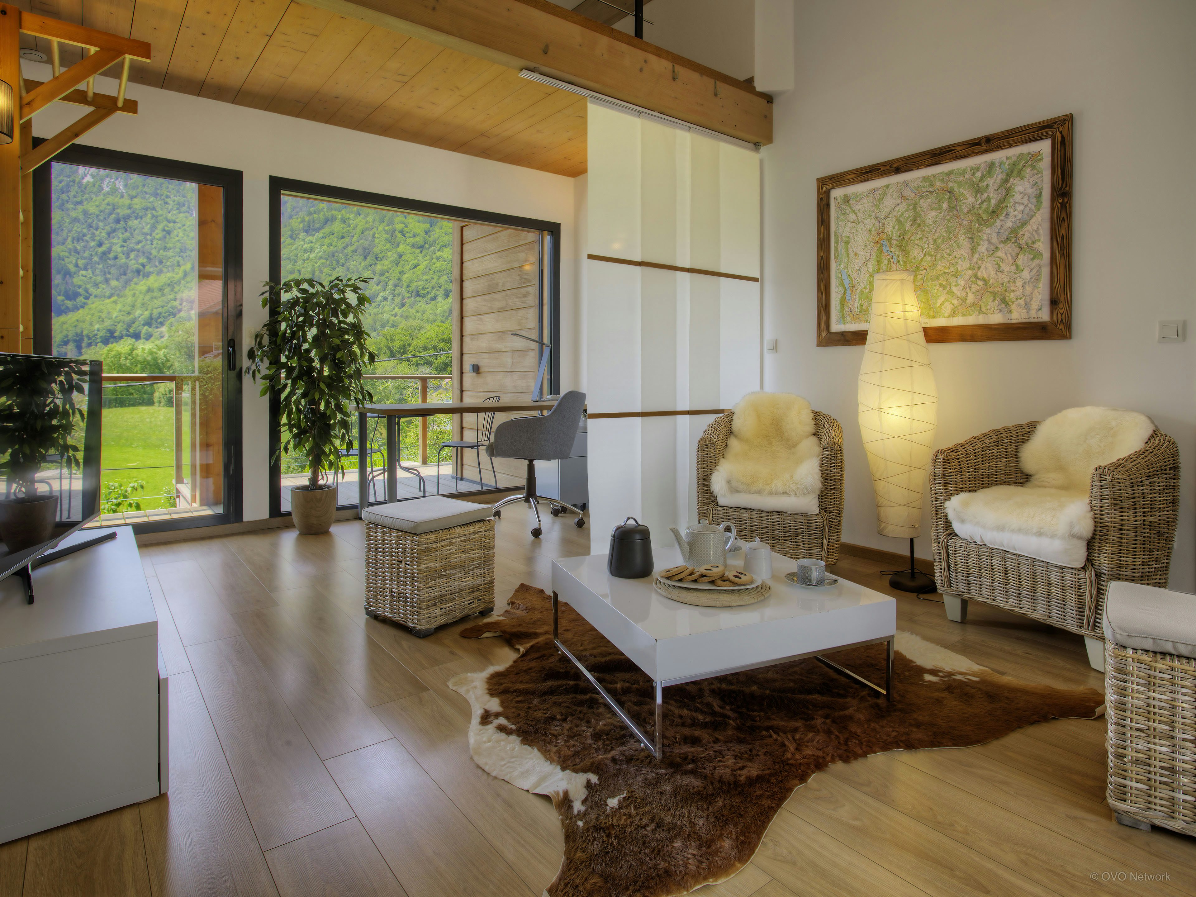 Séjour alpin pour 9 (8 adultes max) avec jacuzzi & sauna
