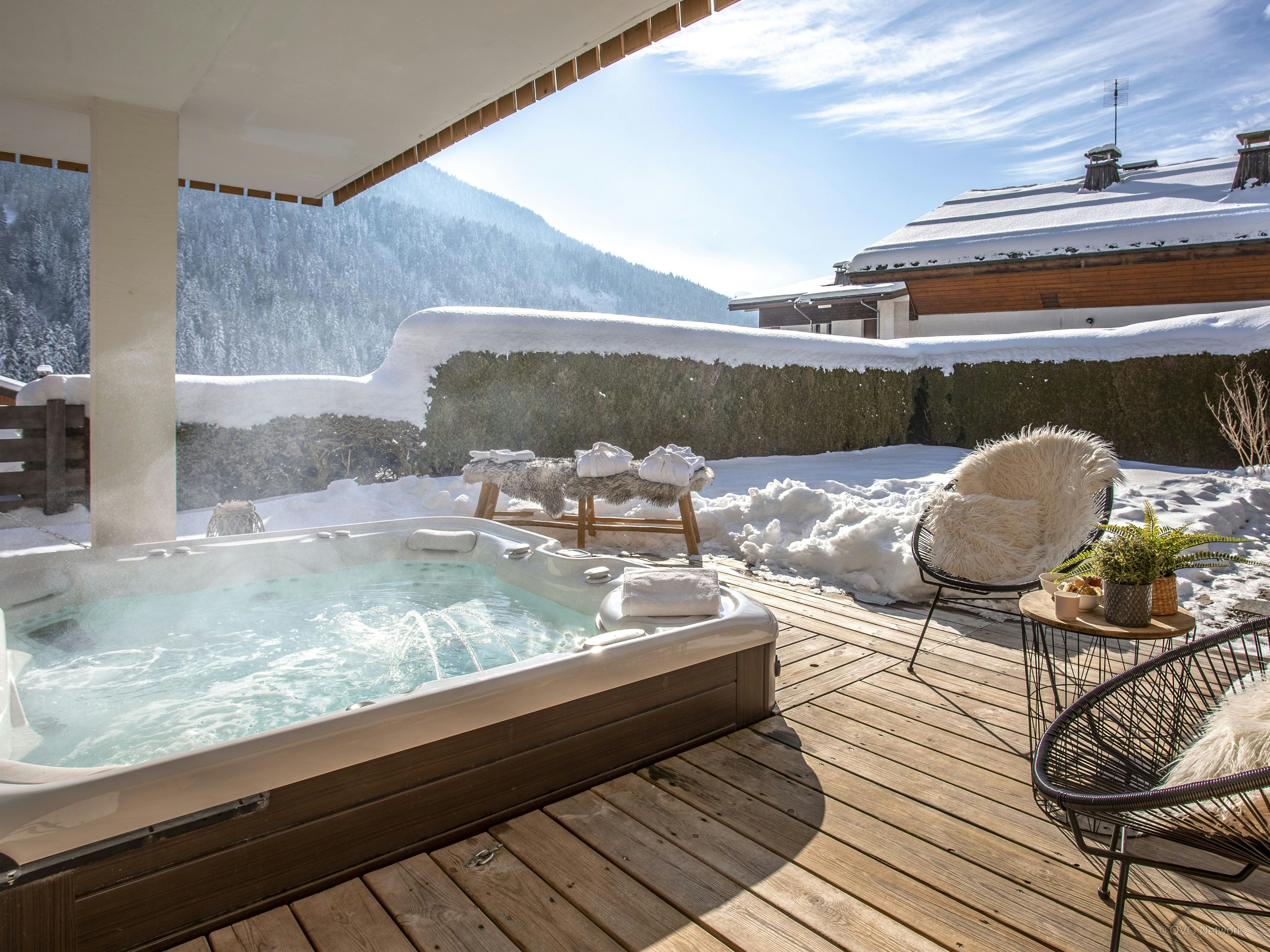 Le grand bornand chalet de ski pour 13 (12 adult max) - spa