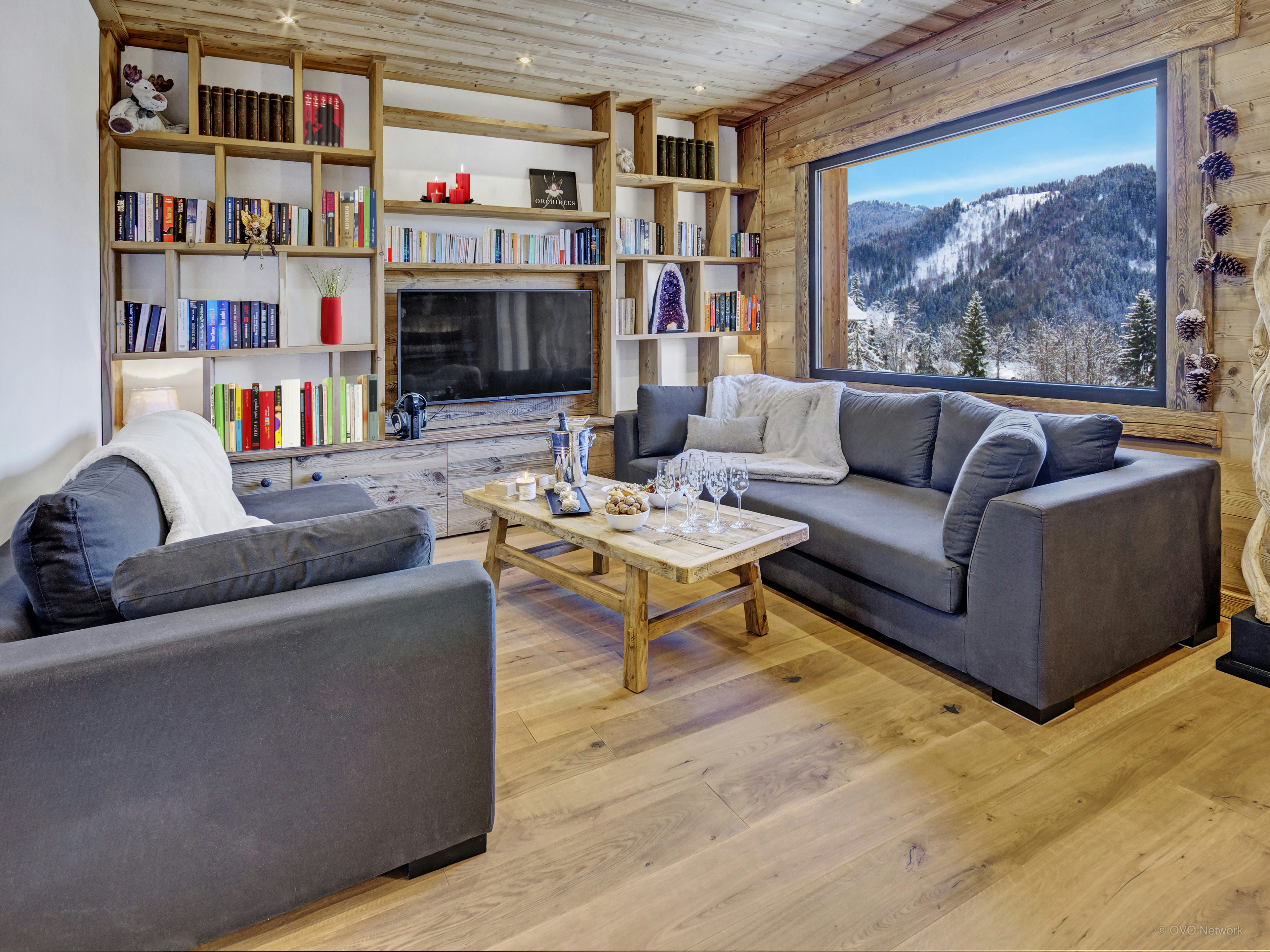 Chalet pour 12, belle vue, proche pistes