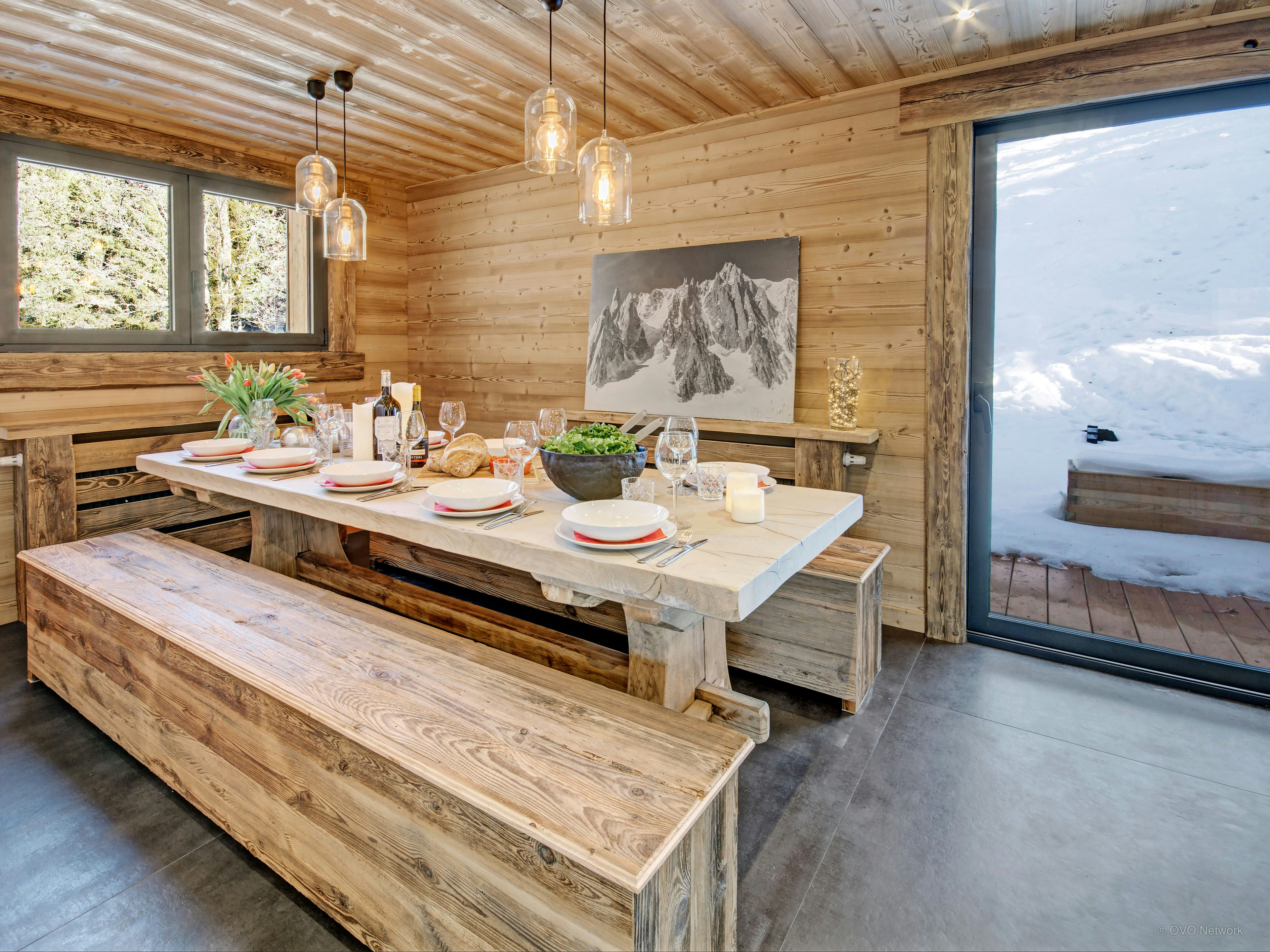 Chalet pour 12, belle vue, proche pistes