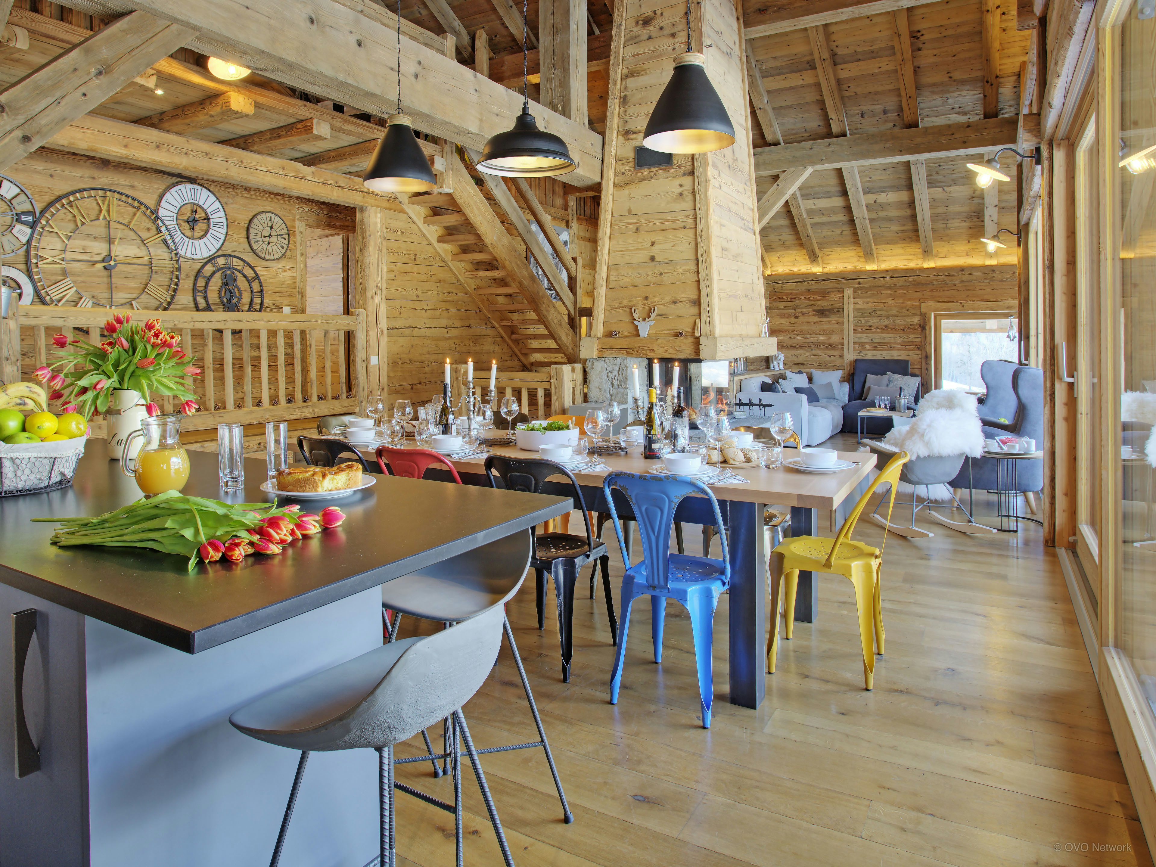 Luxueux chalet familial avec spa et sauna, proche des pistes