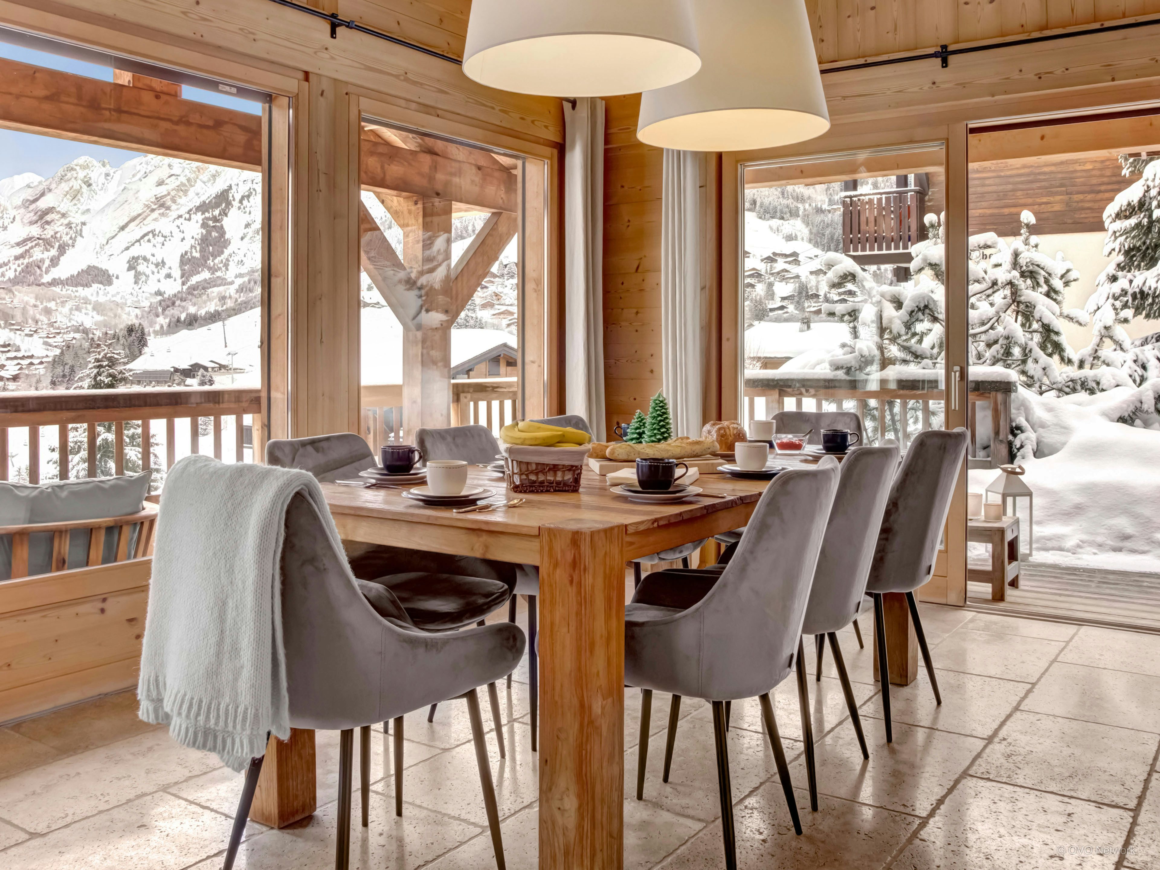 Skis aux pieds en famille 8p - sauna et fitness