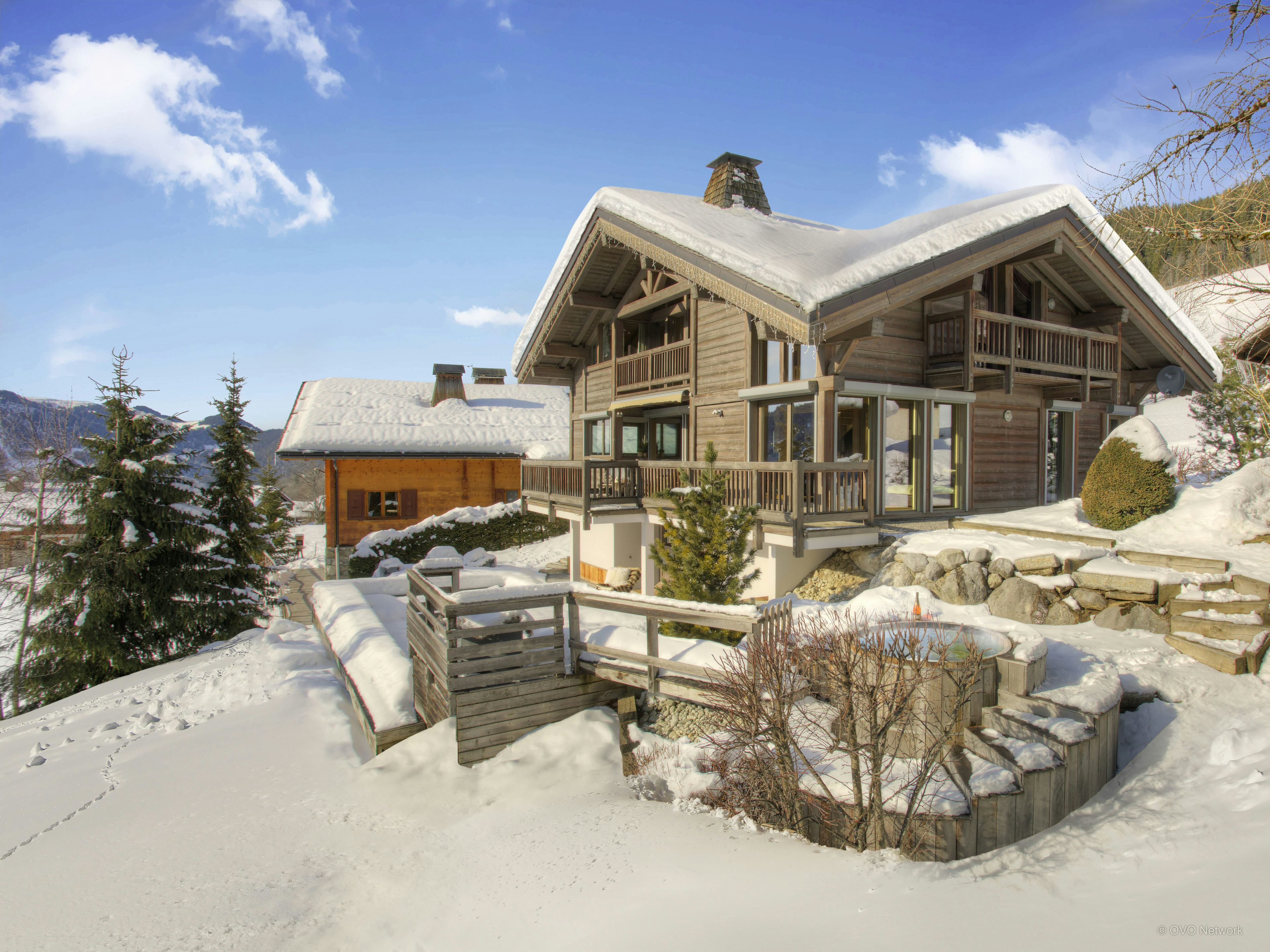 Chalet familial 5 étoiles - spa nordique, salle de jeux