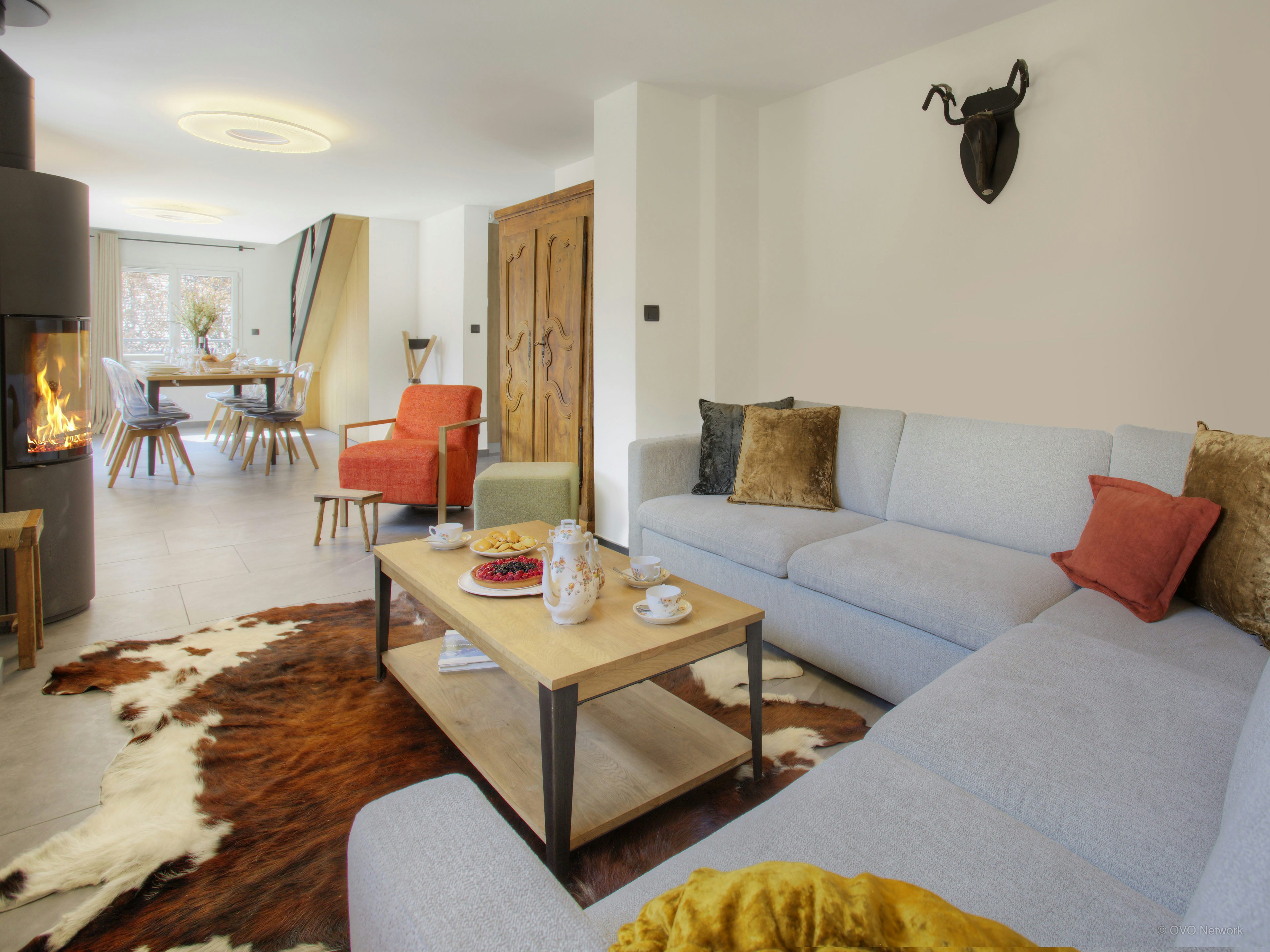 Séjour alpin 9p avec accès facile aux pistes