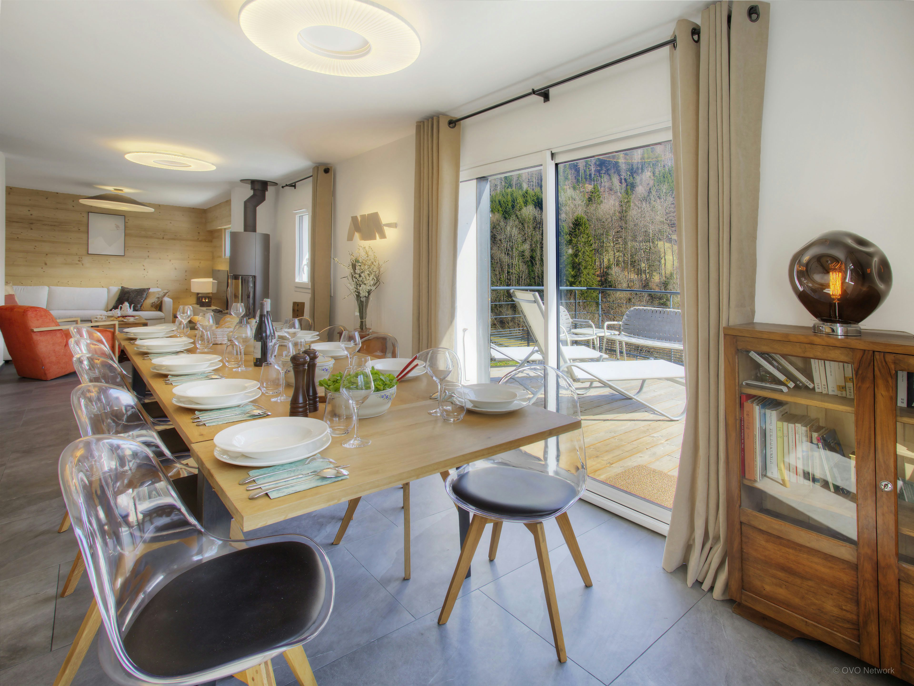 Séjour alpin 9p avec accès facile aux pistes