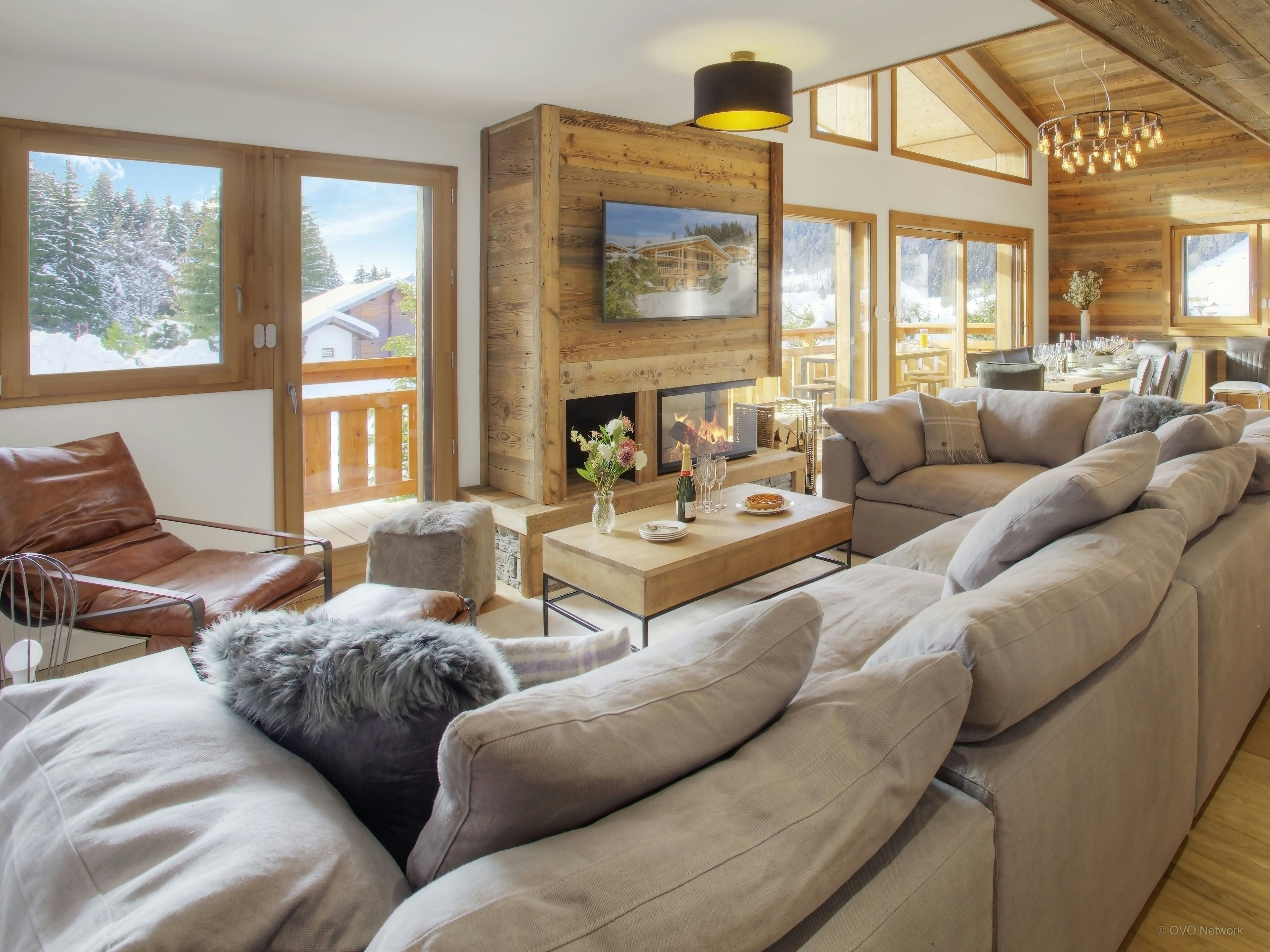 Vacances dans les alpes 10p avec spa