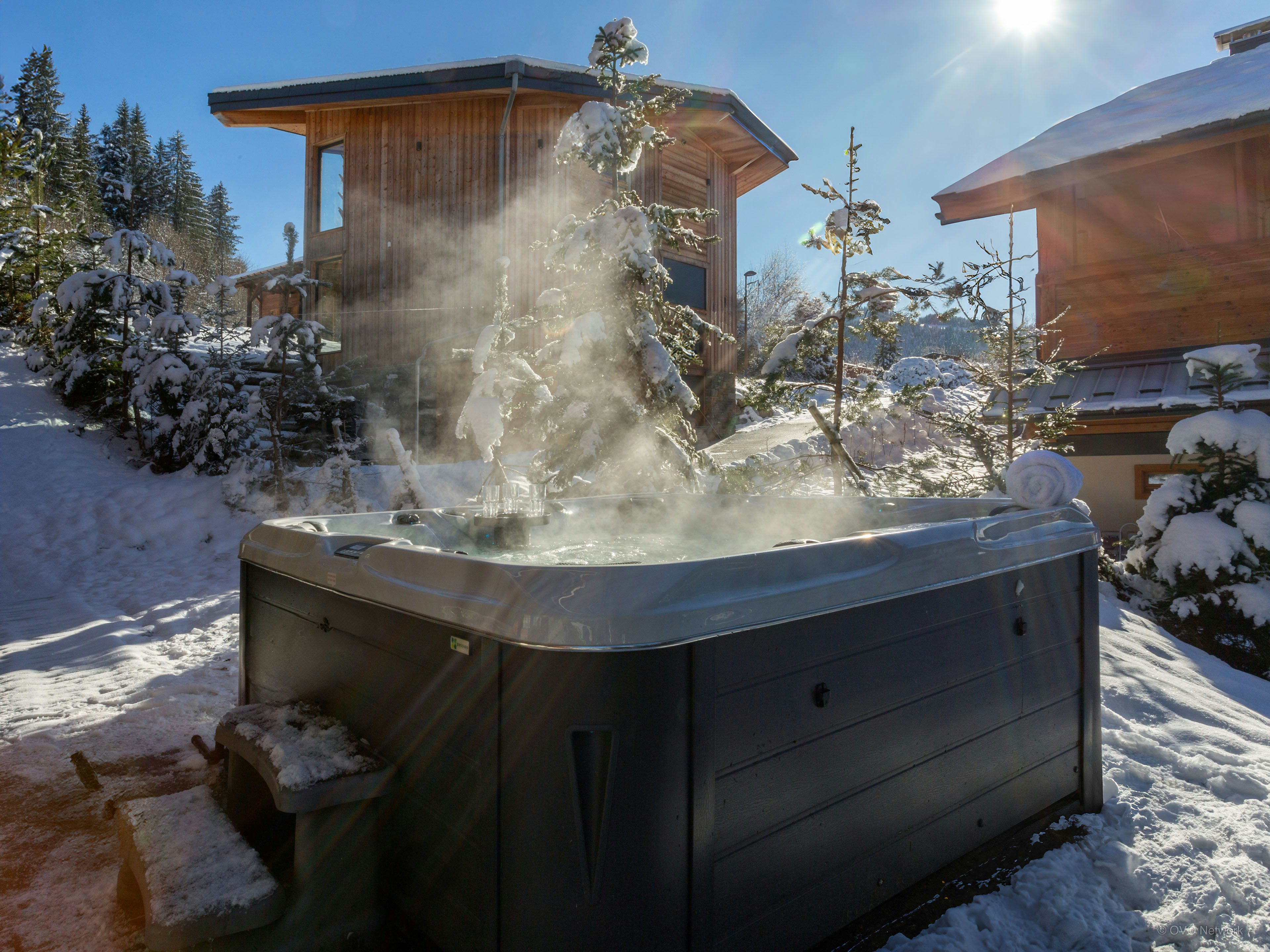 Vacances dans les alpes 10p avec spa