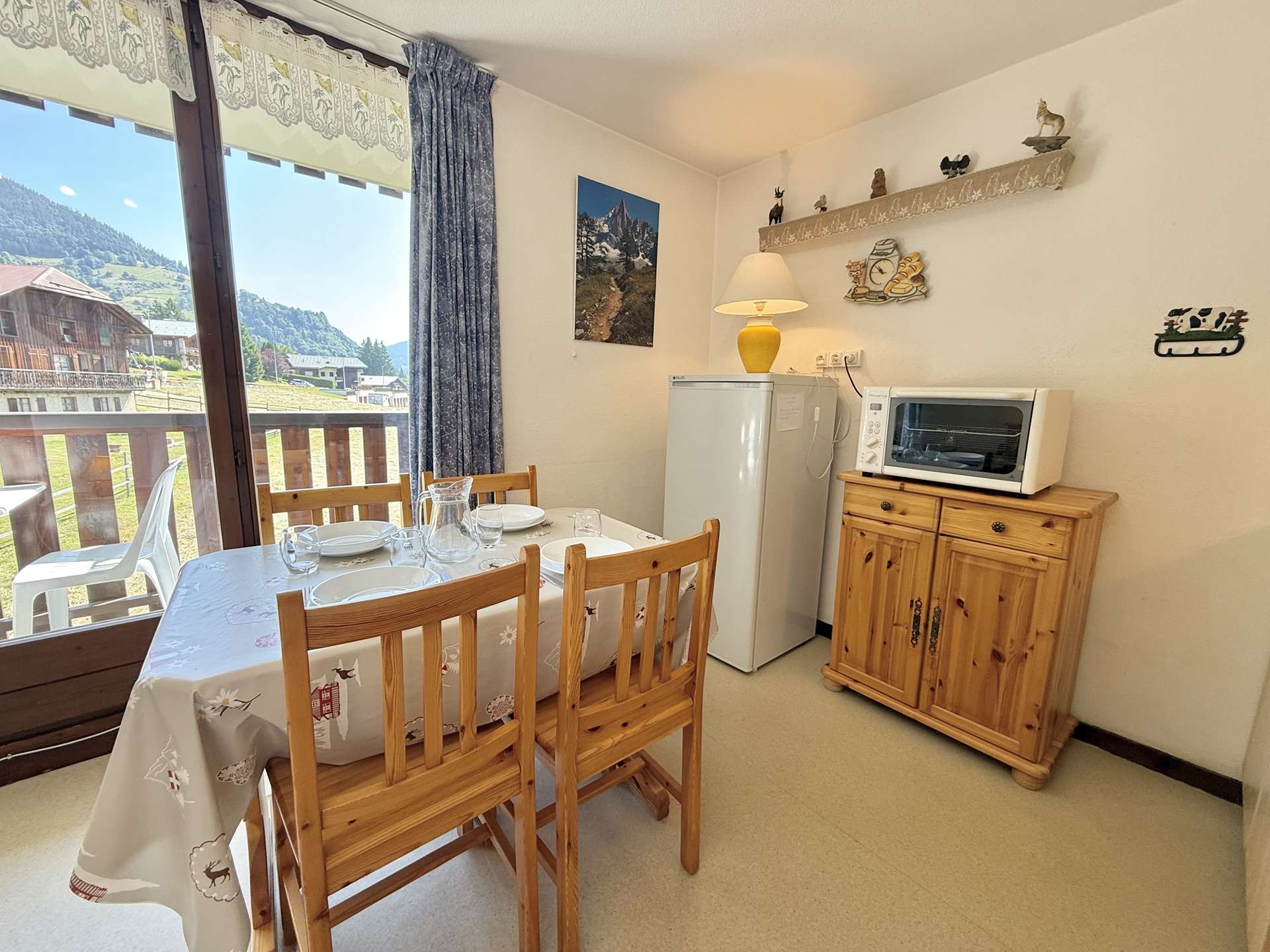 Studio cabine à Praz-sur-Arly - 4 personnes