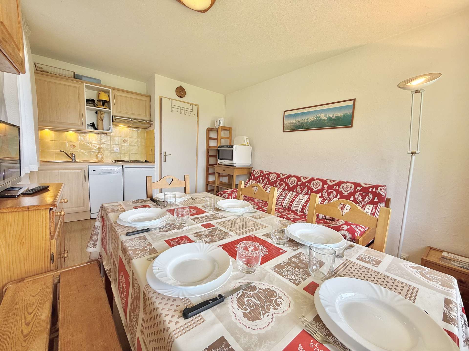 Appartement de 3 pièces à Praz-sur-Arly - 6 personnes
